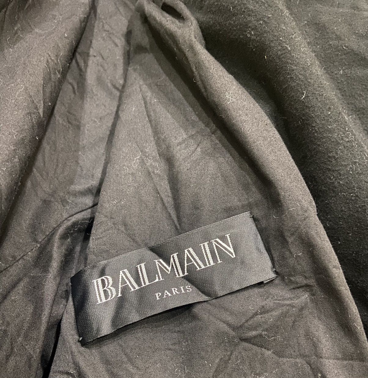 Balmain Balmain Double Collar Zipped Bondage Suede Jacket Size US M / EU 48-50 / 2 - 13 Thumbnail
