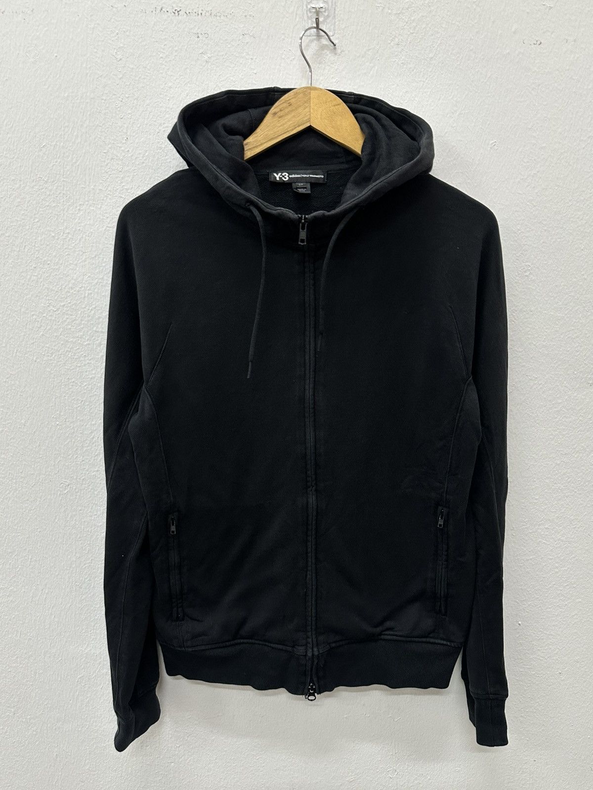 Y-3 Y-3 Yohji Yamamoto Logo Hoodies in Black Size US M / EU 48-50 / 2 - 16 Thumbnail