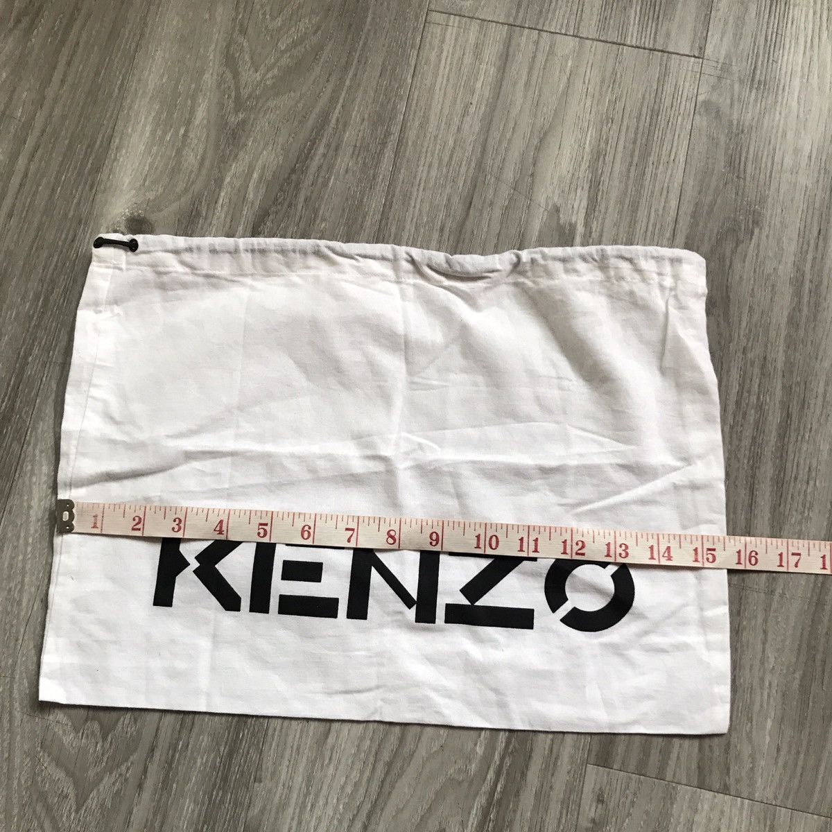 Kenzo Kenzo White Fleece Dustbag Size ONE SIZE - 6 Thumbnail