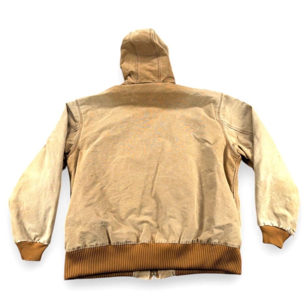Carhartt VINTAGE Carhartt Jacket Adult EXTRA LARGE Brown Fade Duck Canvas Hooded Workwear WV Logo XL Mens Add wording remains from original title Size US XL / EU 56 / 4 - 3 Thumbnail