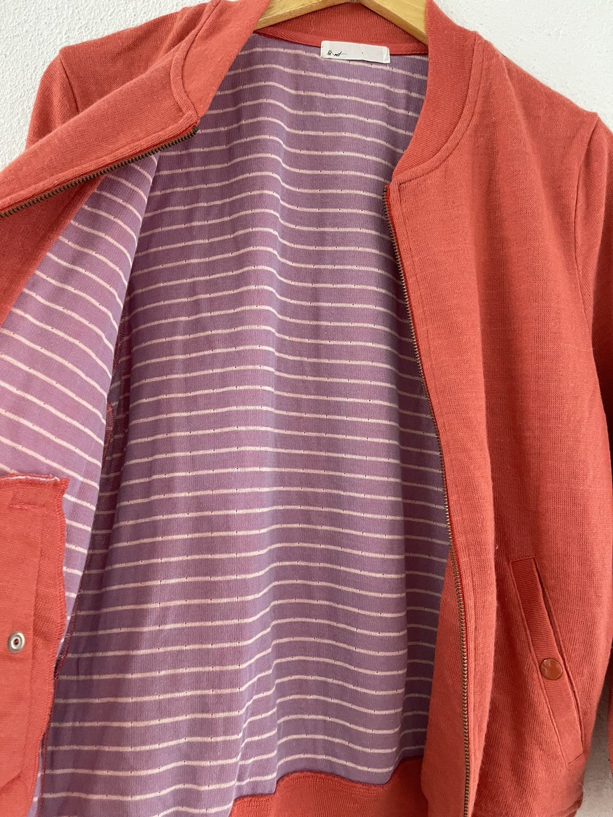 Issey Miyake × Japanese Brand × Ne-Net Ne Net Zip Up Sweater Size US L / EU 52-54 / 3 - 6 Thumbnail