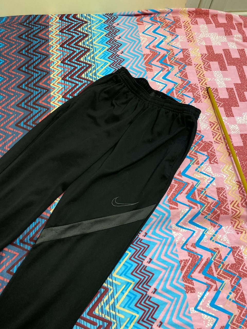 Nike × Vintage Rare vintage swoosh track pants 90s Size US 30 / EU 46 - 19 Thumbnail