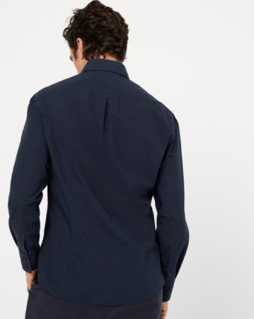 Brunello Cucinelli Shirt in Navy Size US S / EU 44-46 / 1 - 2 Thumbnail