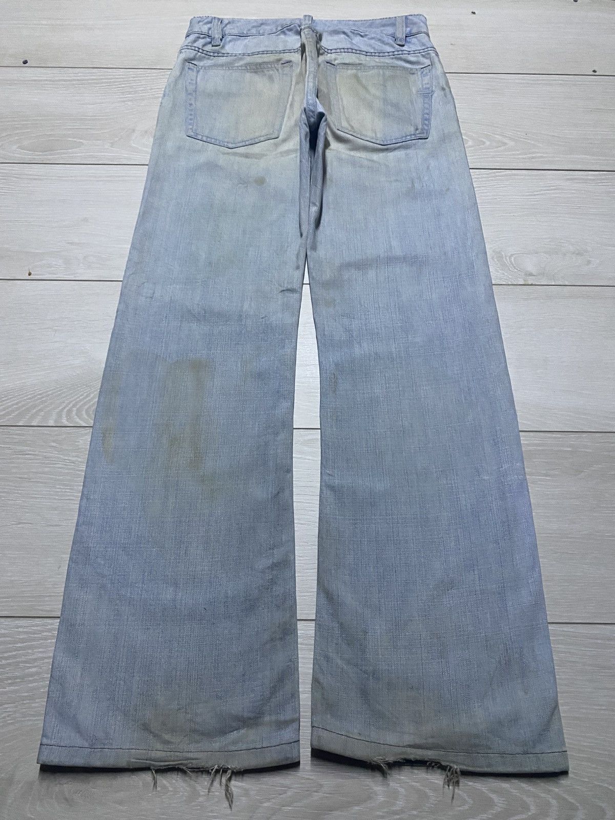 A-COLD-WALL* × Diesel Vintage Diesel Light Wash Little Bootcut Jeans Size US 28 / EU 44 - 2 Thumbnail