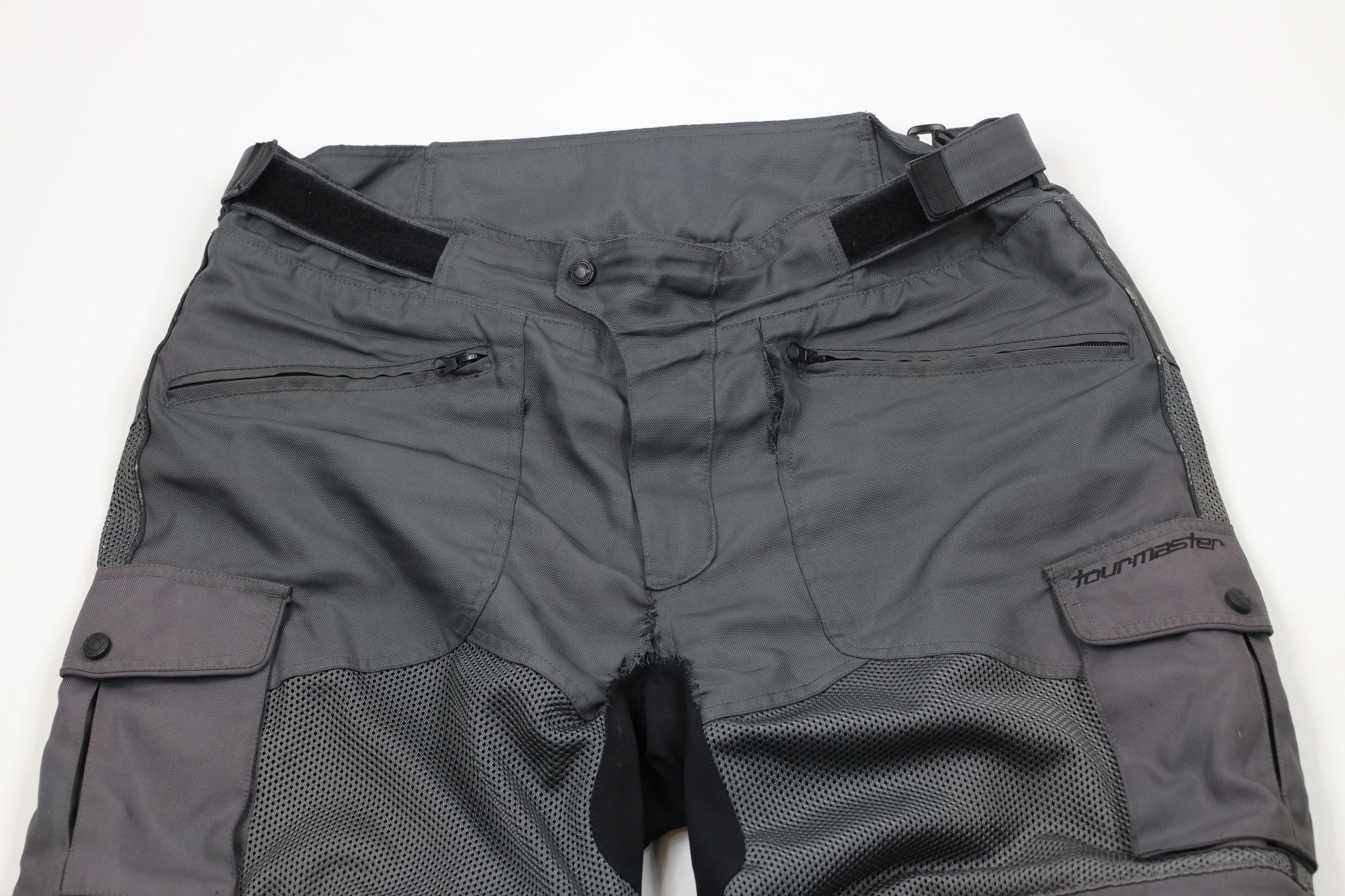 Vintage Tourmaster Pant Convertible Zip Off Motorcycle Pants Gray Size US 38 / EU 54 - 2 Thumbnail