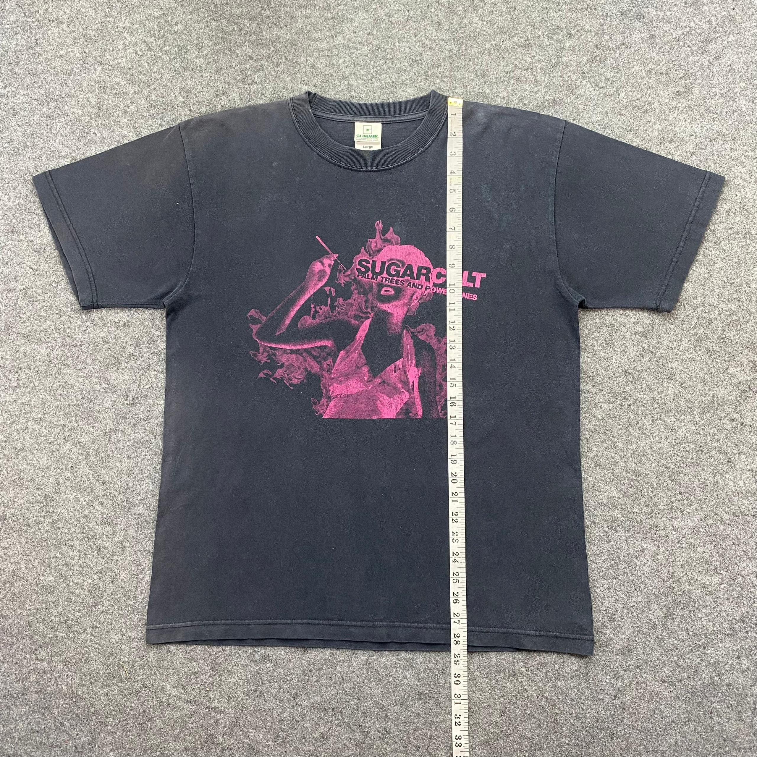 Band Tees Vintage Sugarcult Palm Trees And Power Lines Band Tshirt Size US M / EU 48-50 / 2 - 5 Thumbnail