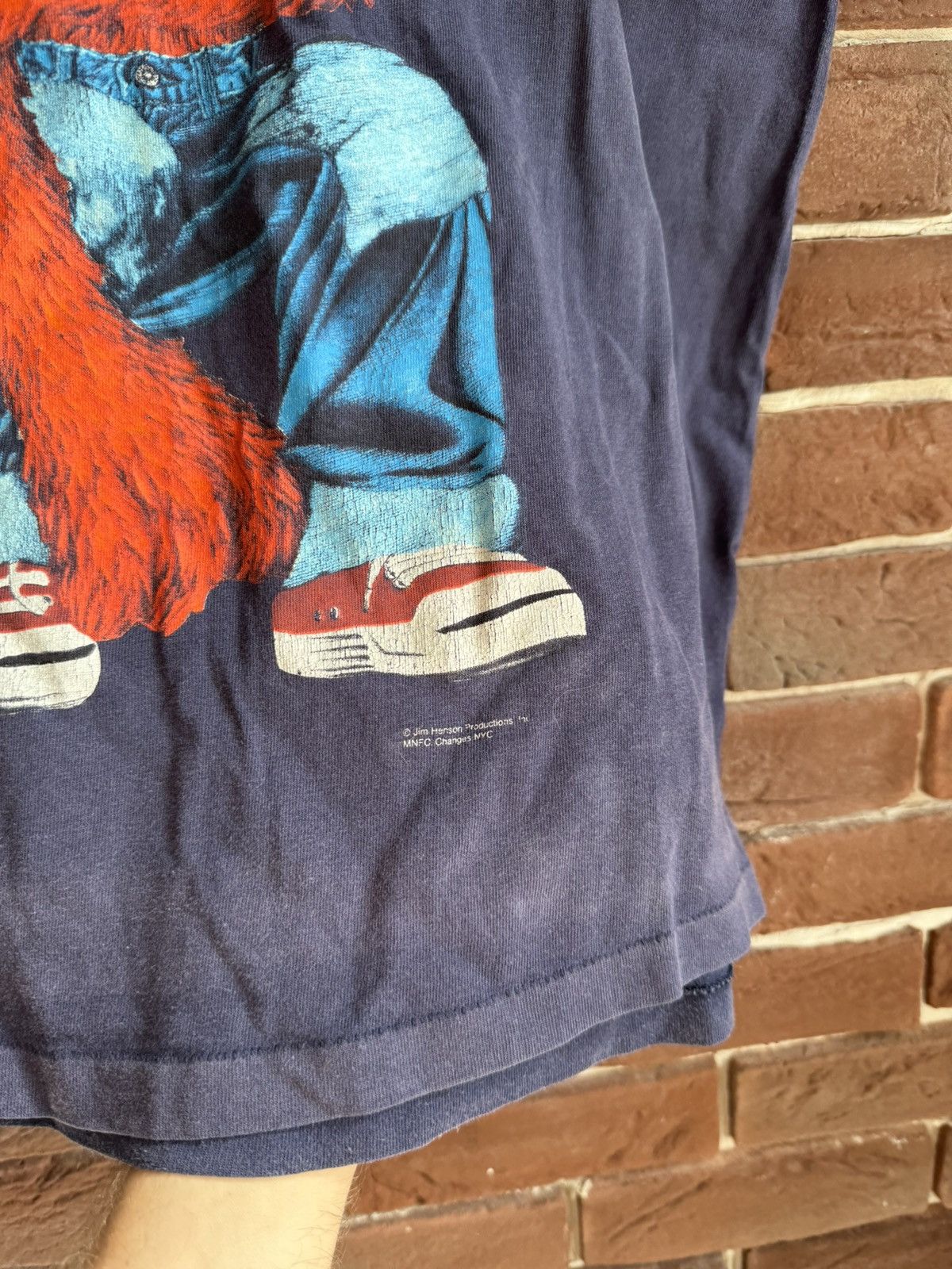 Changes 90s Vintage Faded Sesame Street Changed Ernie T-shirt Movie Size US L / EU 52-54 / 3 - 5 Thumbnail