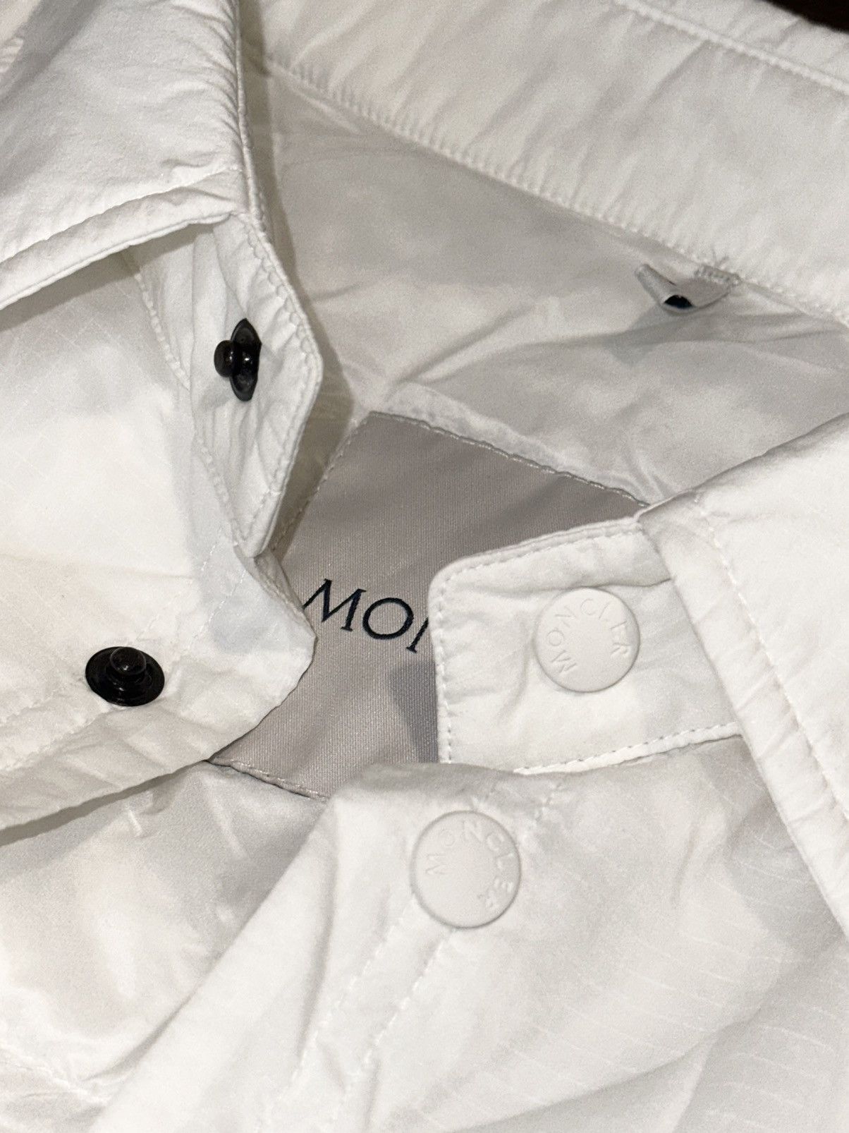 Moncler Moncler Lightweight Jacket Long Sleeve White Size US S / EU 44-46 / 1 - 6 Thumbnail