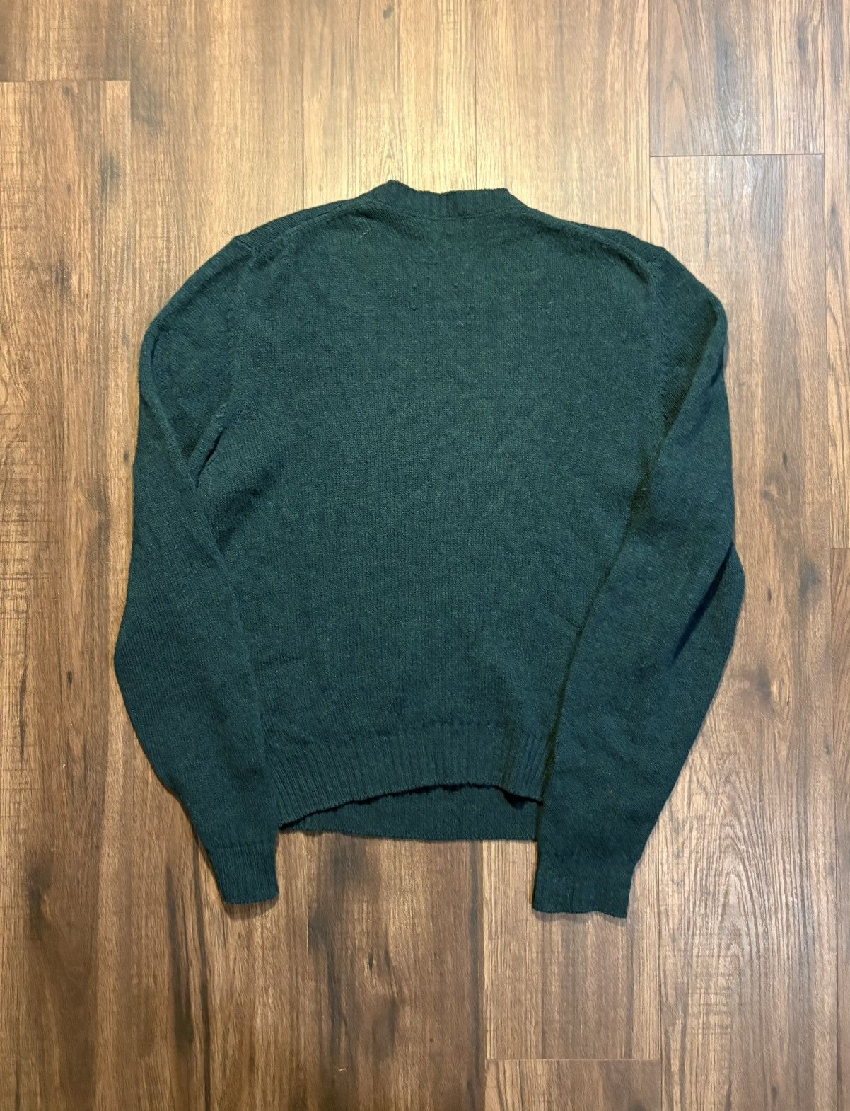 🔥Vintage Brooks Brothers Shetland Wool Sweater Green/Blue🔥