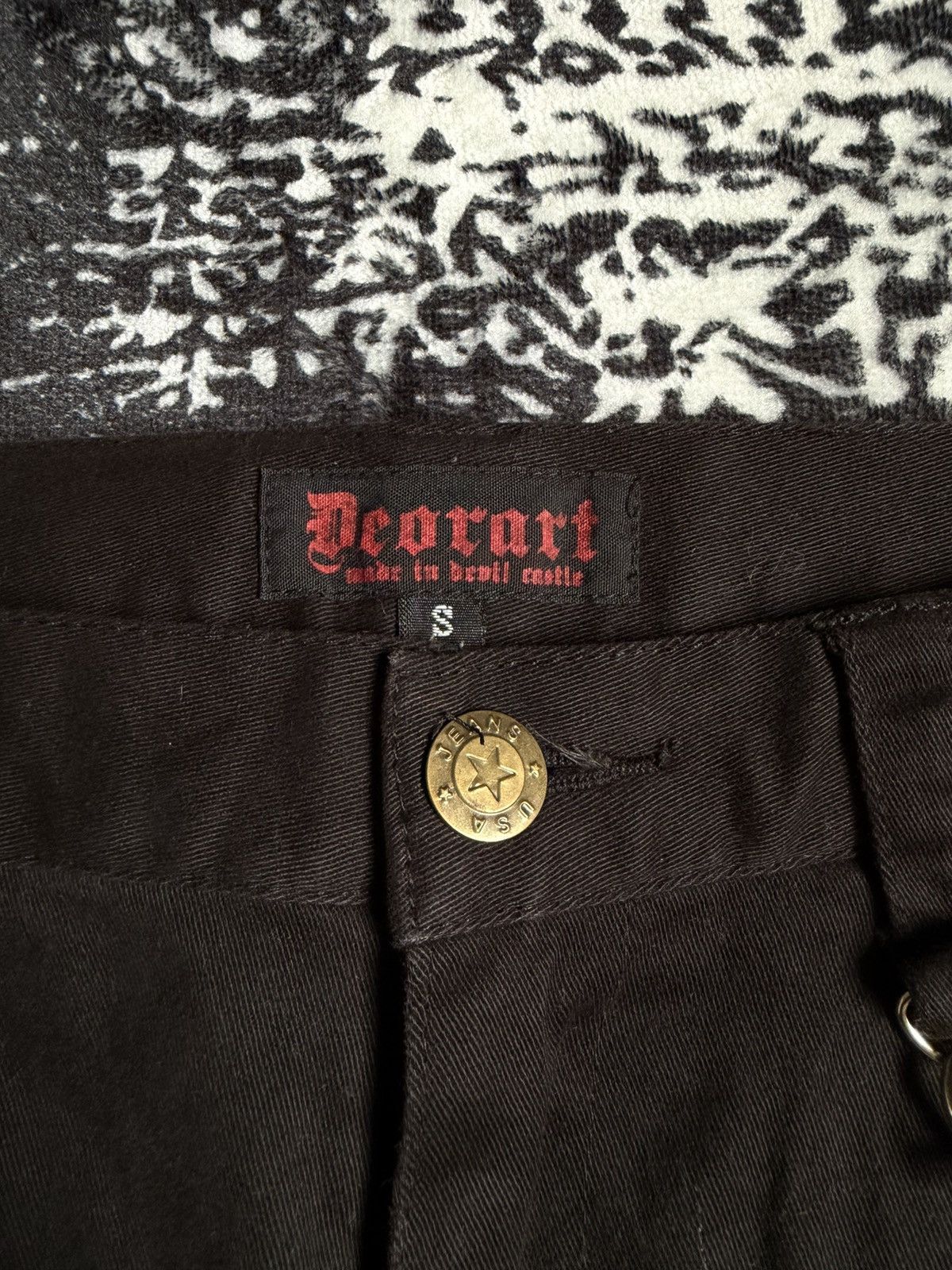 Le Grande Bleu (L.G.B.) Vintage Y2K Deorart Punk Style Pants Size US 30 / EU 46 - 6 Thumbnail