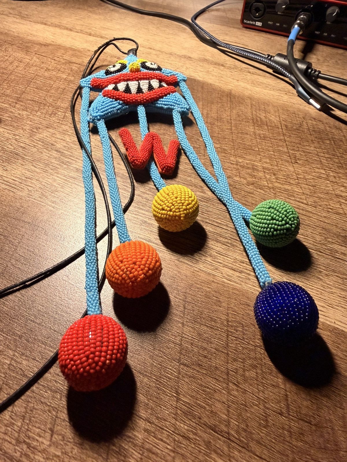Walter Van Beirendonck Dance Jewel Necklace Size ONE SIZE - 4 Thumbnail