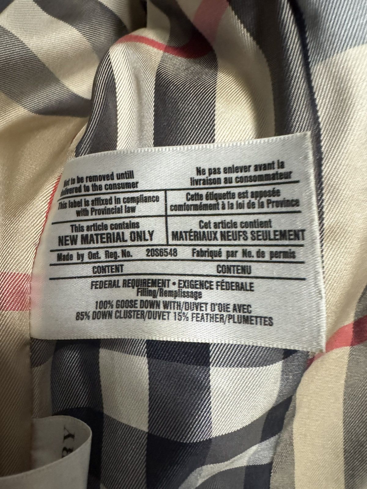 Burberry Womens Burberry Down Jacket Size M / US 6-8 / IT 42-44 - 10 Thumbnail