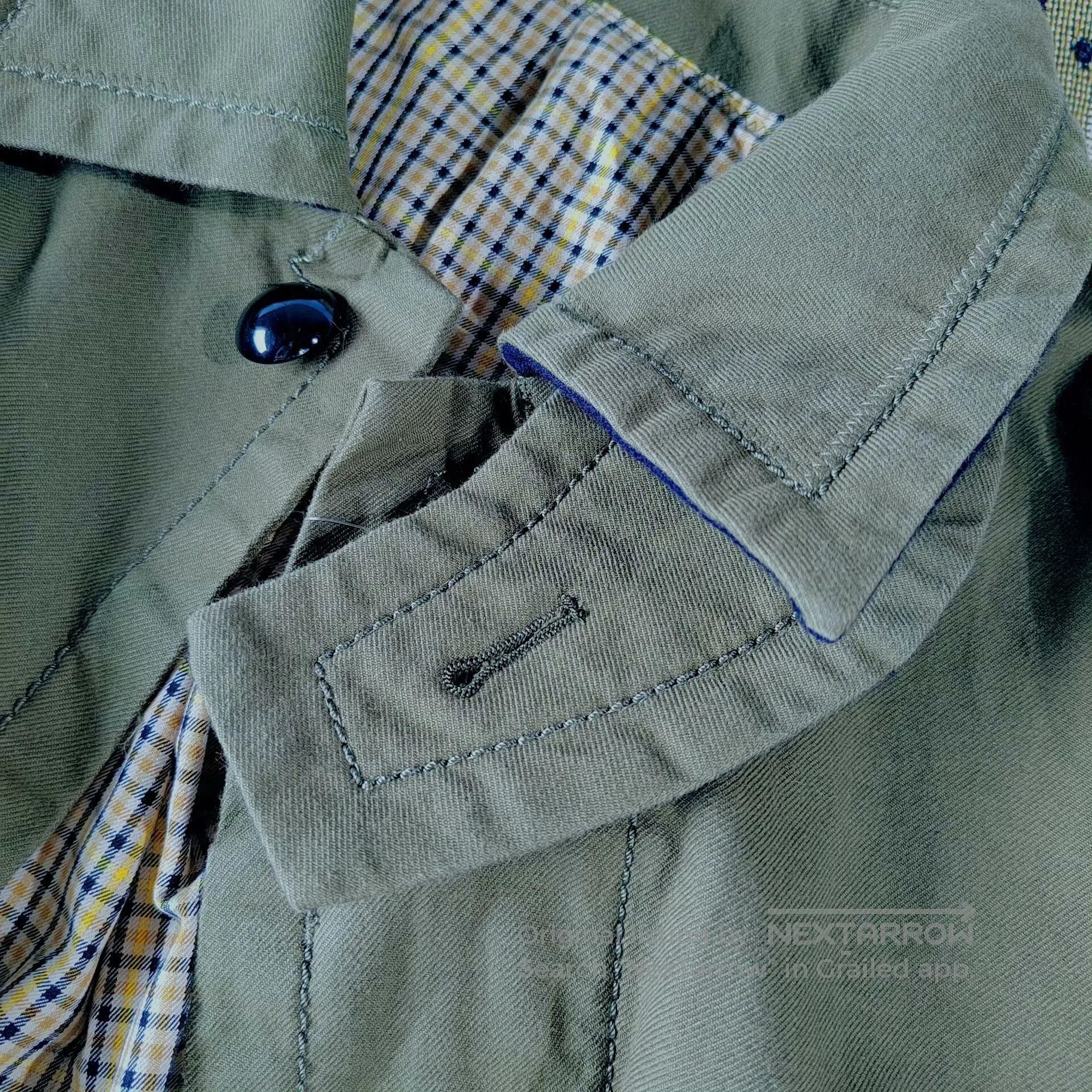 Sacai Sacai Olive Green Windbreaker Coat. Size US L / EU 52-54 / 3 - 6 Thumbnail
