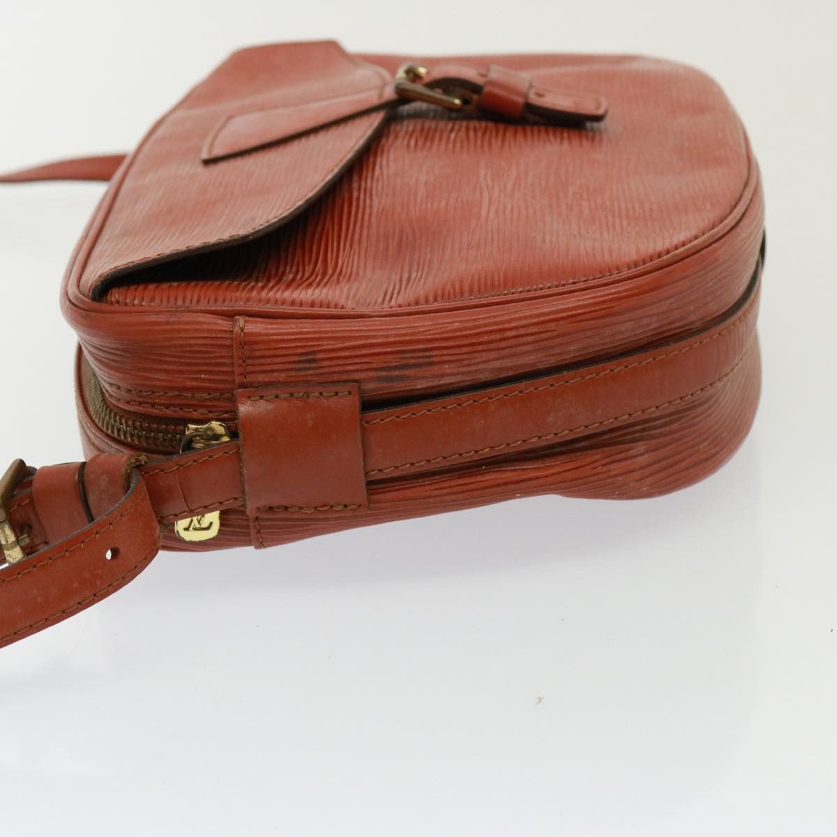 Louis Vuitton LOUIS VUITTON Epi Jeune Fillemm Shoulder Bag Brown M52153 Size ONE SIZE - 5 Thumbnail