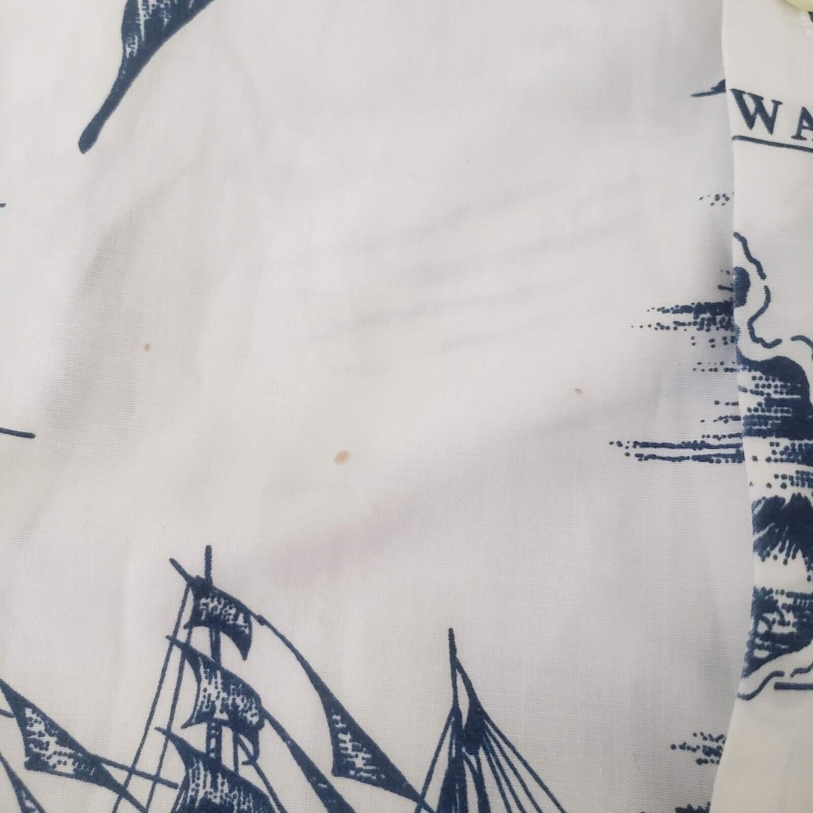 Designer Vintage Rai Nani Hawaiian Shirt Mens Size XL Ship Island Size XL / US 12-14 / IT 48-50 - 4 Thumbnail