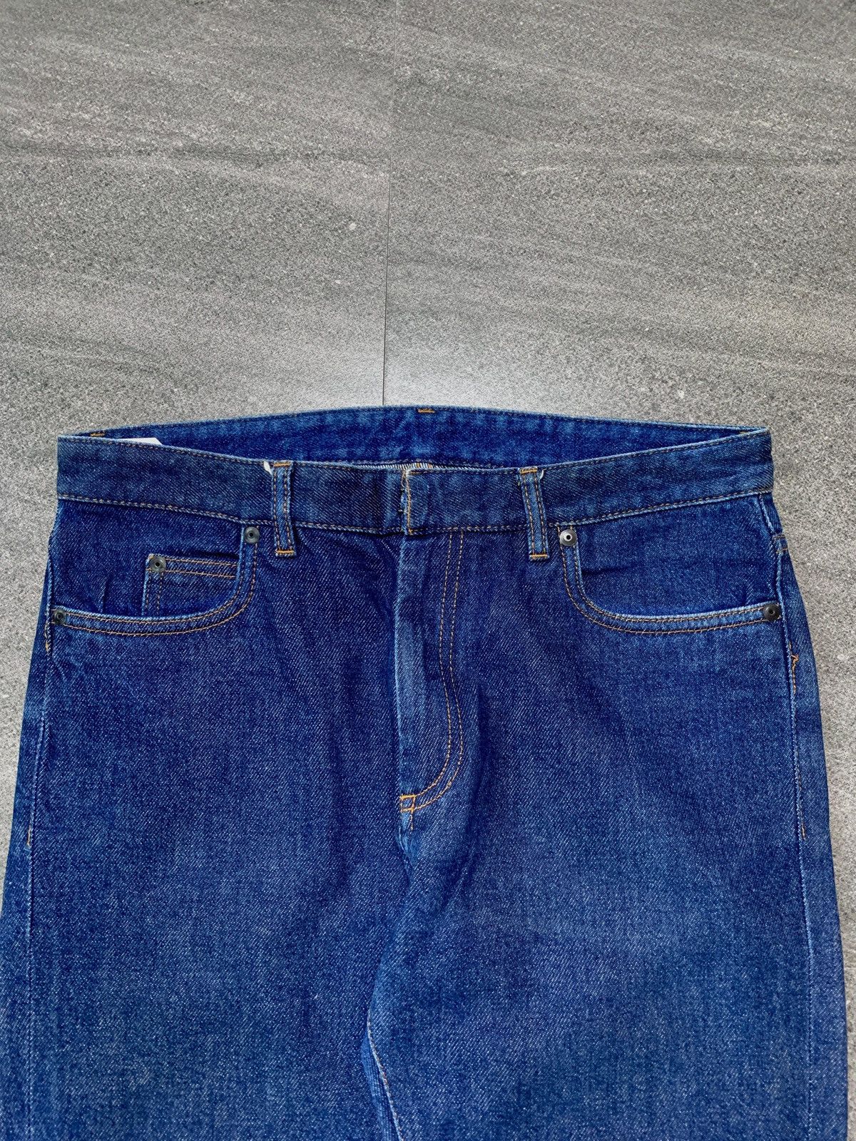 Maison Margiela FREE TAX! Classic Skinny Blue Denim Jeans Size US 30 / EU 46 - 2 Thumbnail