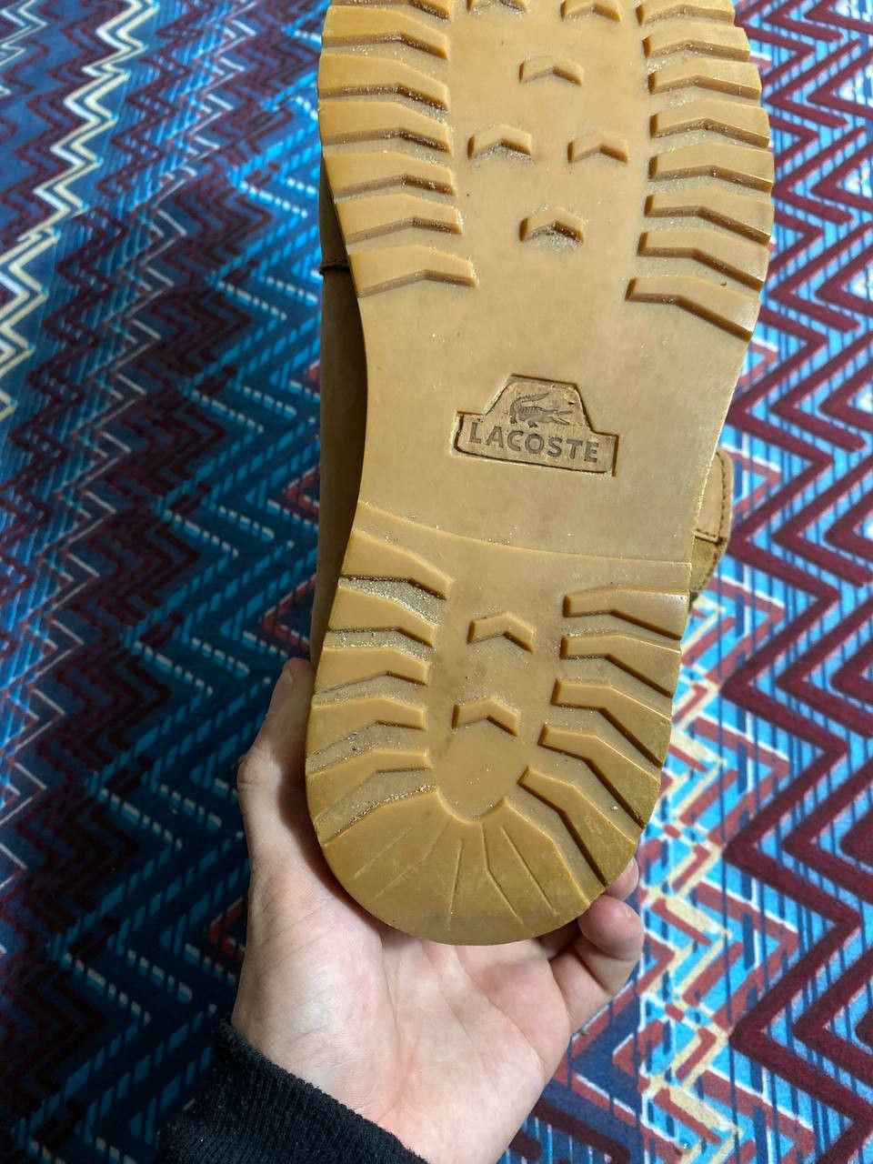 Lacoste × Vintage LACOSTE FREE SHIPPING size 9 US Classic Boots Leather Brown Size US 10 / EU 43 - 7 Thumbnail