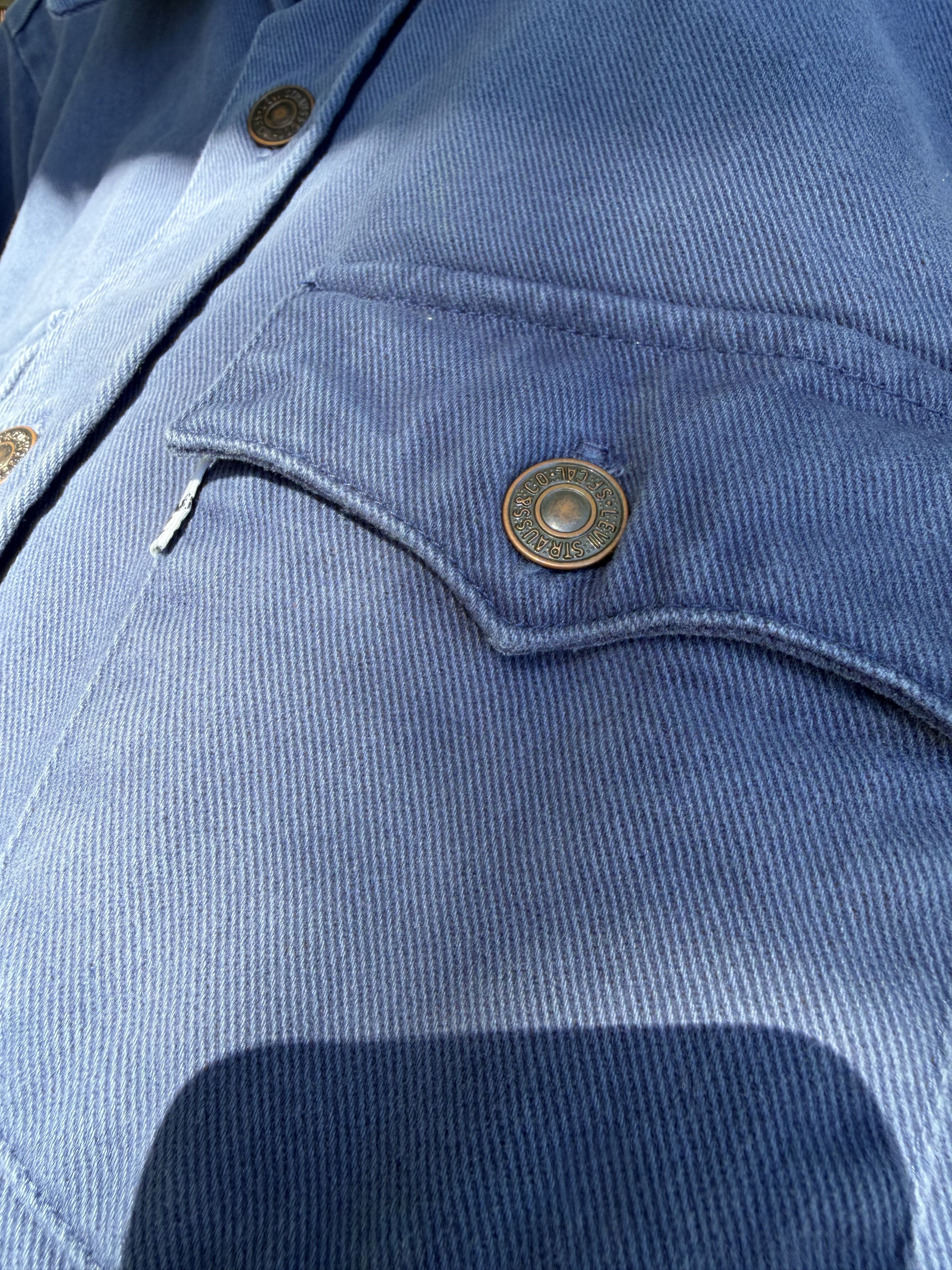 Levi's Vintage Clothing Levi's Vintage Clothing LVC Twill Shirt Jacket 70's Style Size US S / EU 44-46 / 1 - 13 Thumbnail