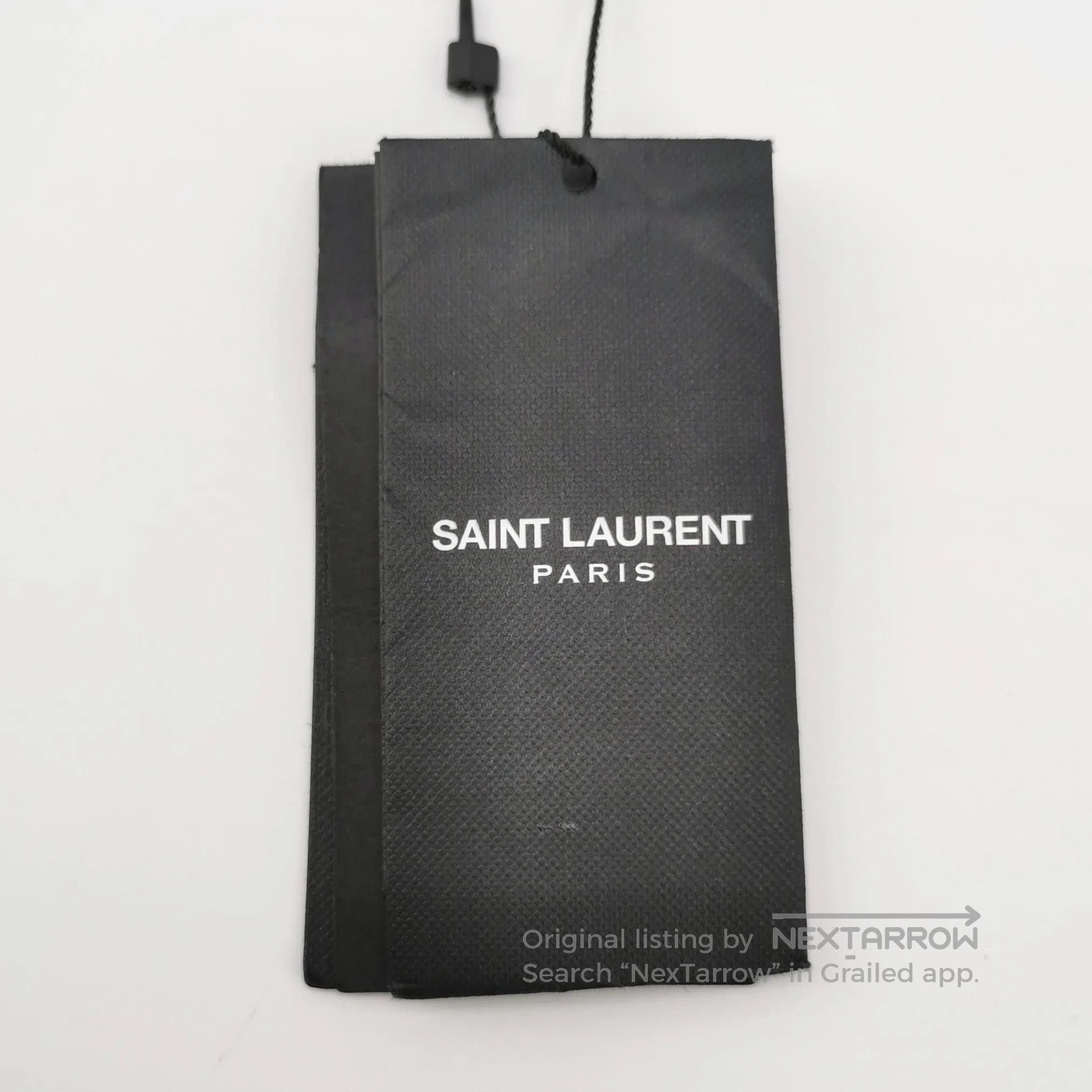 Saint Laurent Paris Saint Laurent Black Zip-Detail Leather Panel Pants XS. Size US 28 / EU 44 - 9 Thumbnail