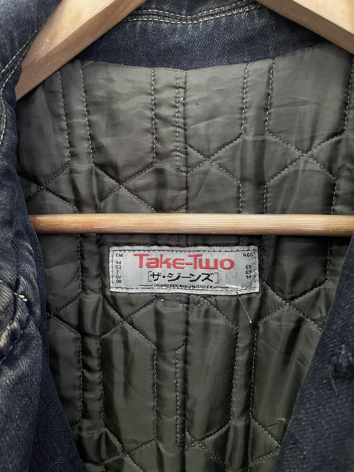 Le Grande Bleu (L.G.B.) Long coat faded blue vintage japan y2k fit if six was nine Size US L / EU 52-54 / 3 - 5 Thumbnail