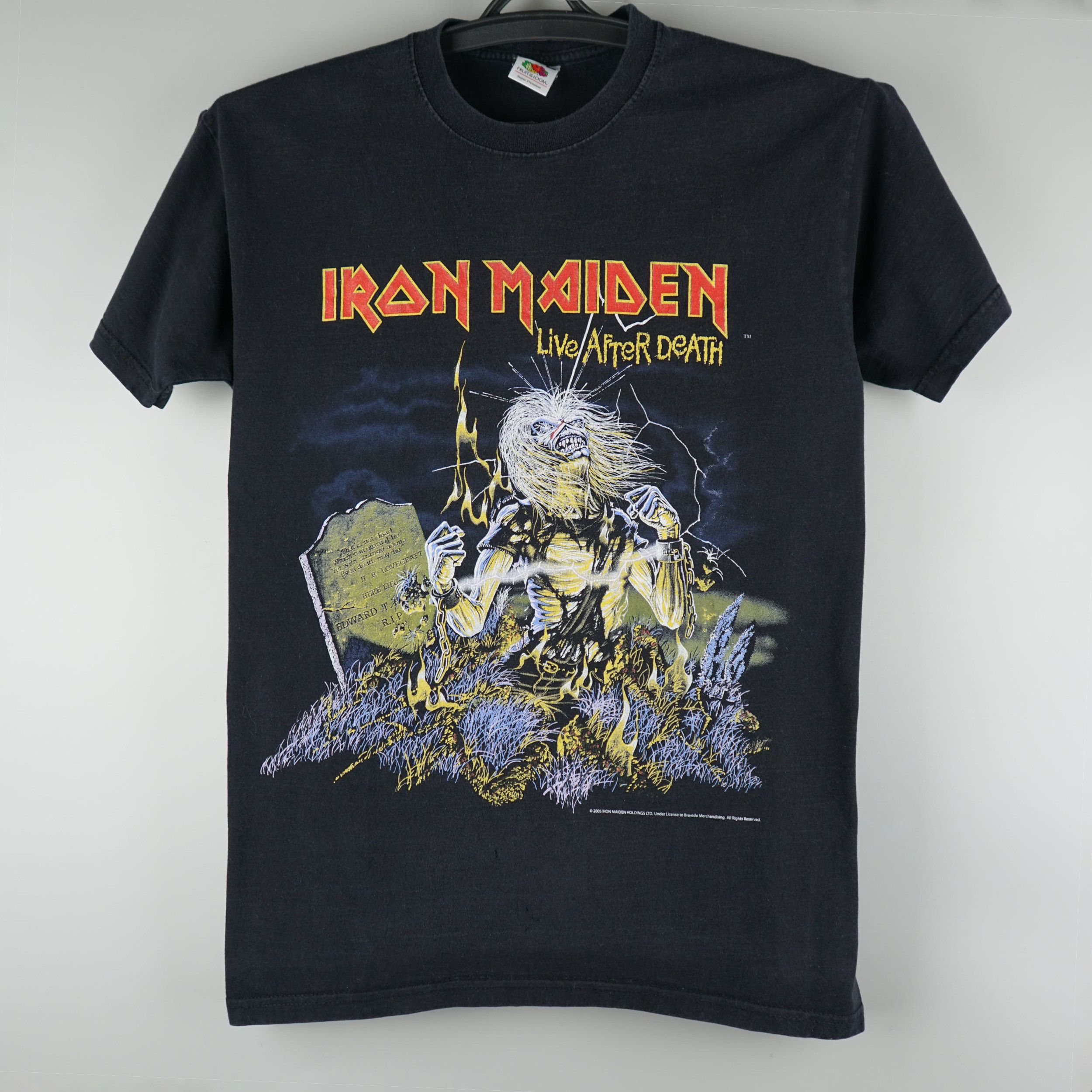 Band Tees × Vintage Vintage 2005 Iron Maiden T-Shirt Live After Death Size US S / EU 44-46 / 1 - 1 Thumbnail