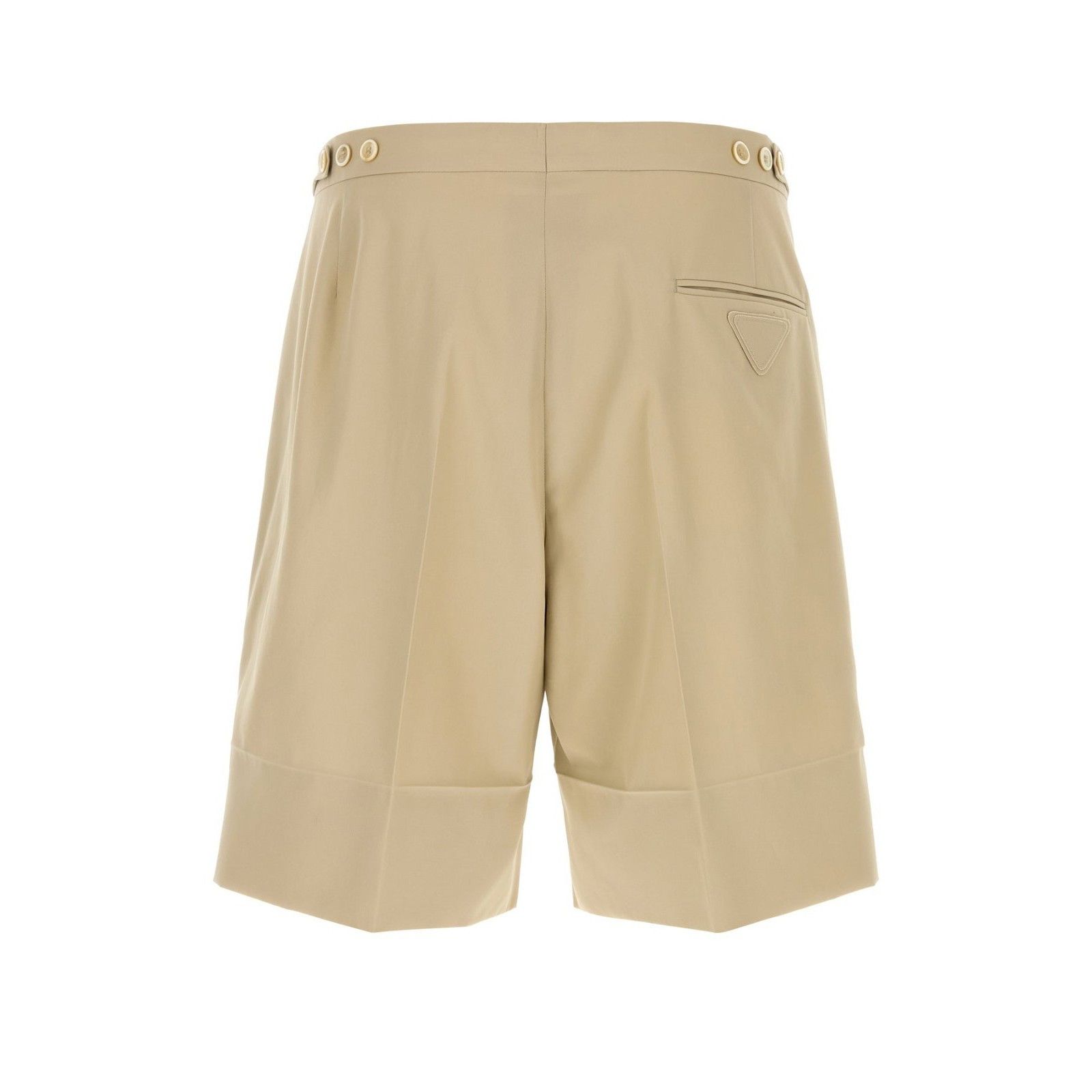 Prada PRADA Sand Cotton Bermuda Shorts New & Authentic (Men's size Size US 34 / EU 50 - 2 Thumbnail
