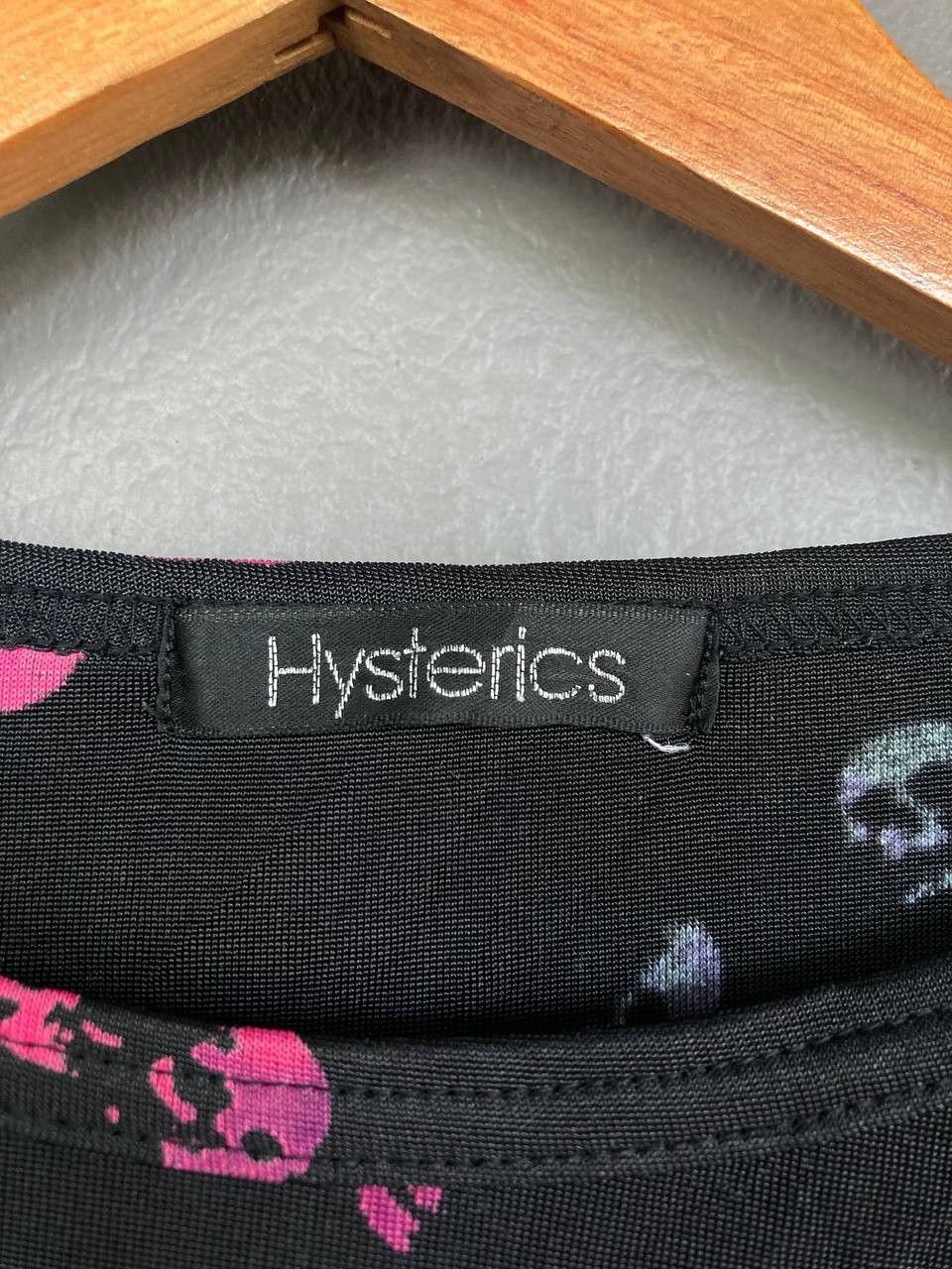 Hysteric Glamour 90’s Hysterics Mesh Longsleeves Top Size XS / US 0-2 / IT 36-38 - 7 Thumbnail