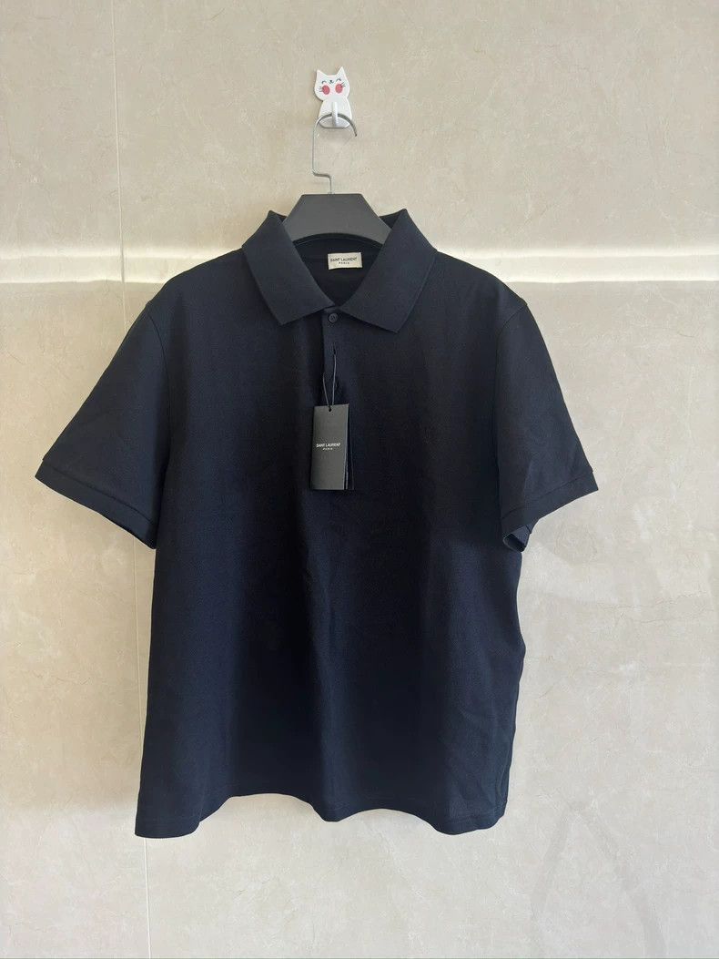 SAINT LAURENT Short Sleeve Polo Shirt-
