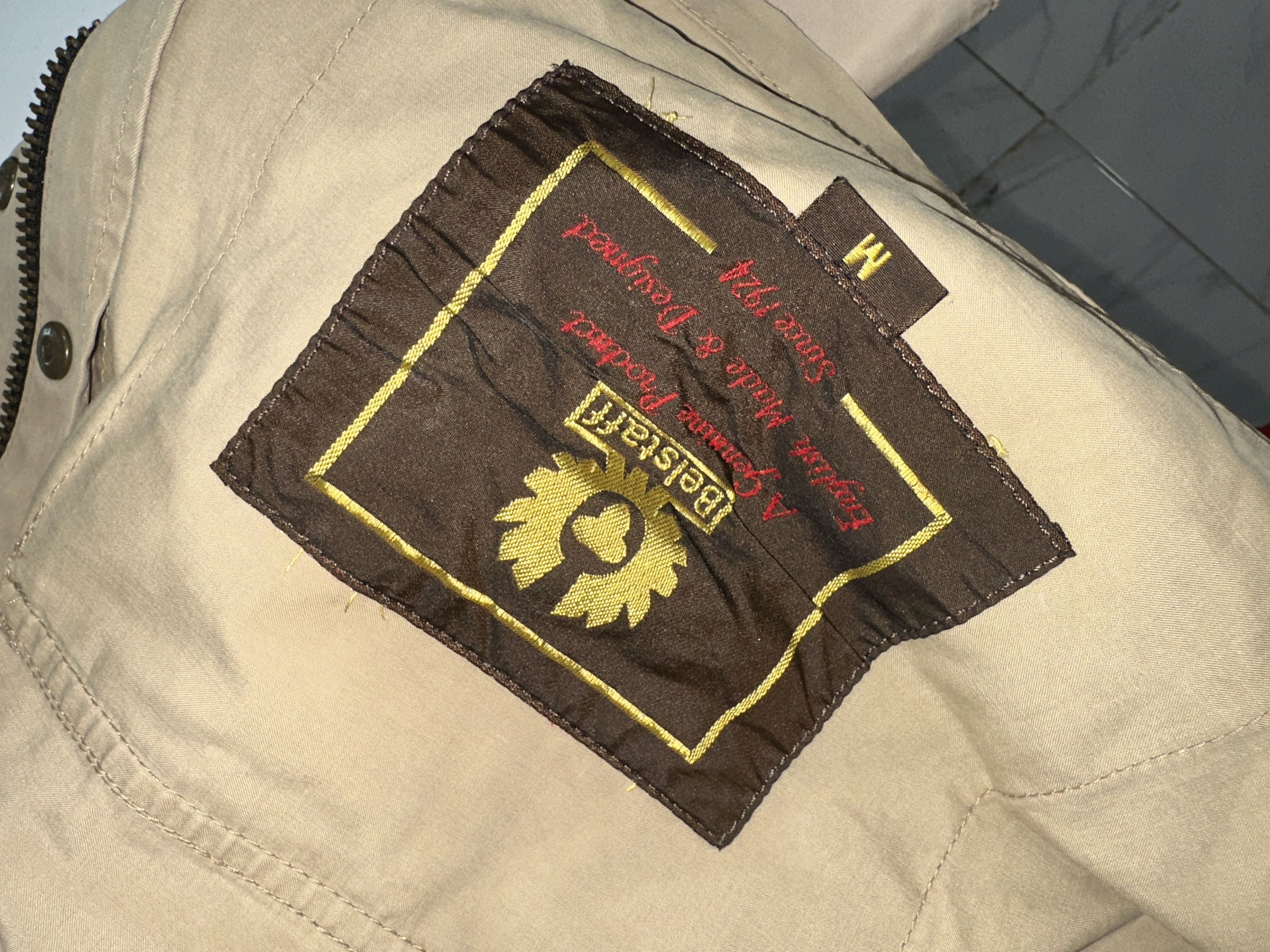 Belstaff Belstaff Wax Rider Motorcycle Motorcycle Bike Beige Size M Size US M / EU 48-50 / 2 - 16 Thumbnail