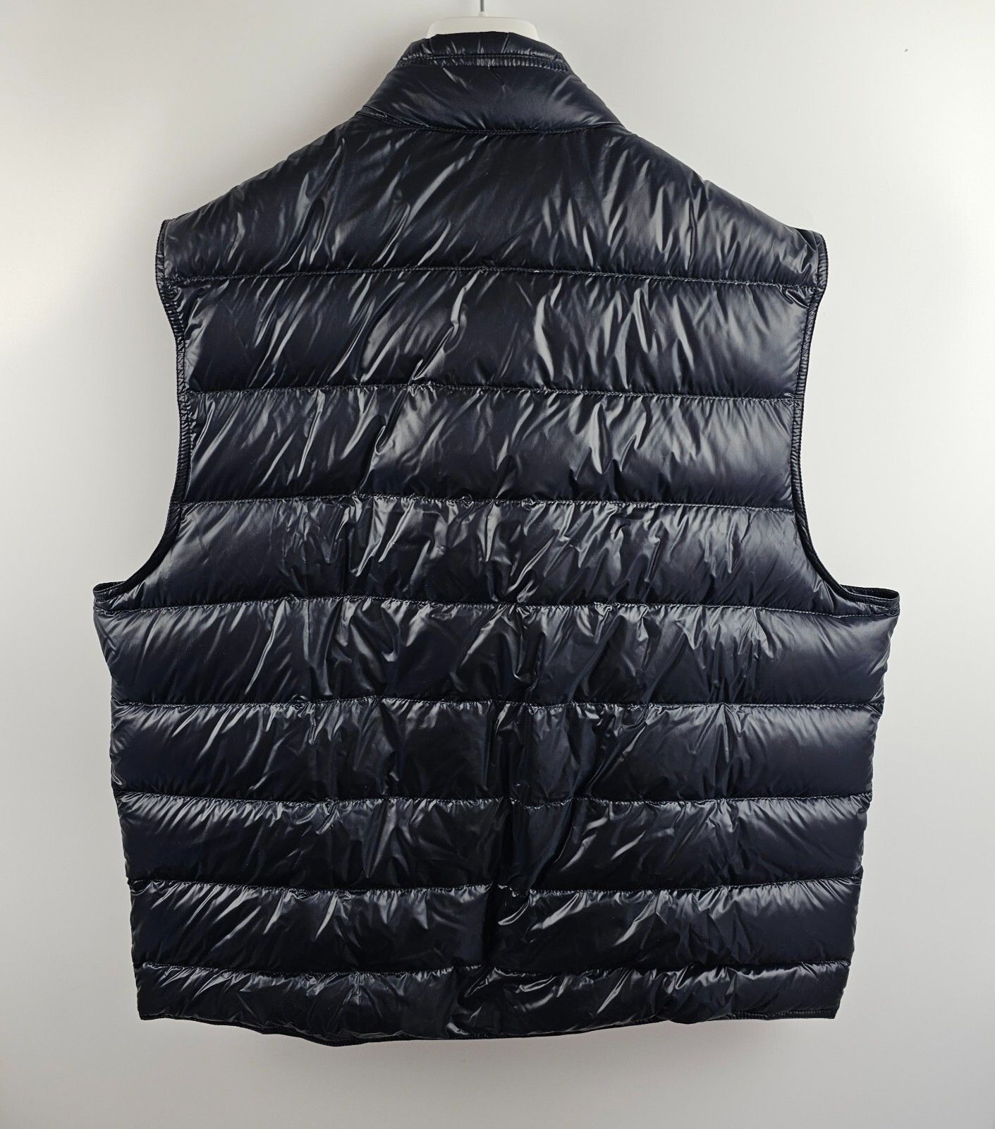 MONCLER Gui $1030 Men's Navy Down Vest New