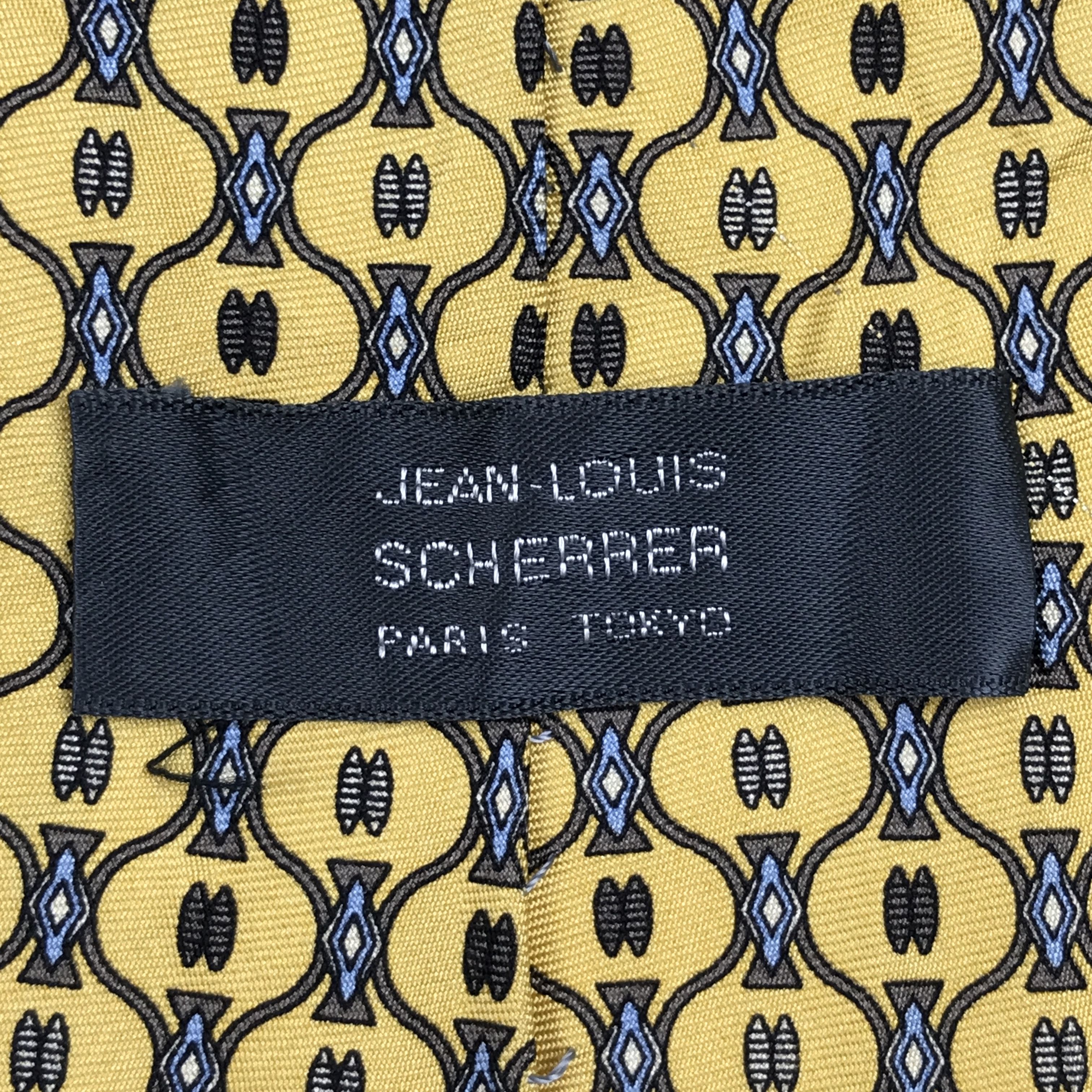 Designer × Jean-Louis Scherrer × Vintage Vintage Jean Louis Scherrer Silk Necktie Size ONE SIZE - 8 Thumbnail