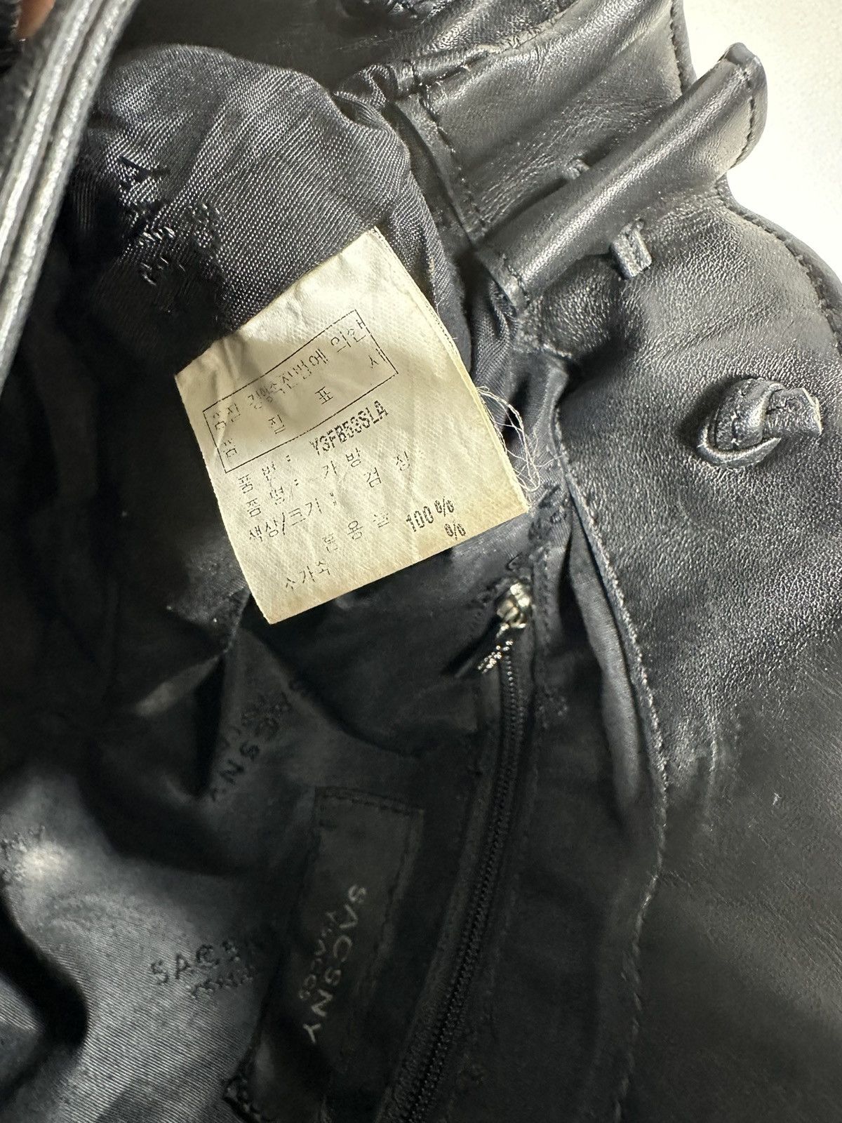 Yohji Yamamoto Ysaccs By Yohji Yamamoto Leather hobo Bag Size ONE SIZE - 18 Thumbnail