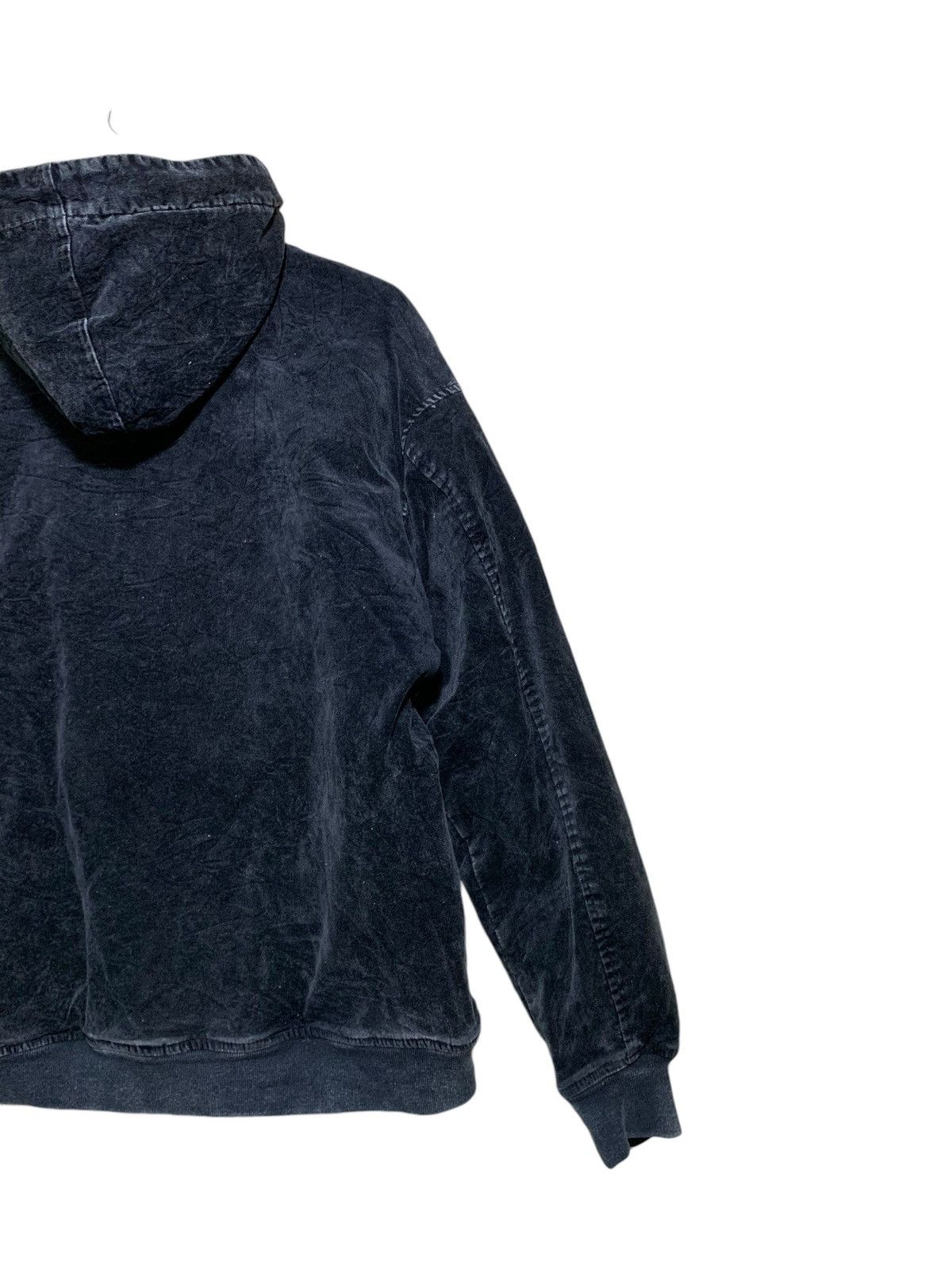 Billabong 🔥BILLABONG BLACK WASHED VELVET HOODIE Size US M / EU 48-50 / 2 - 7 Thumbnail