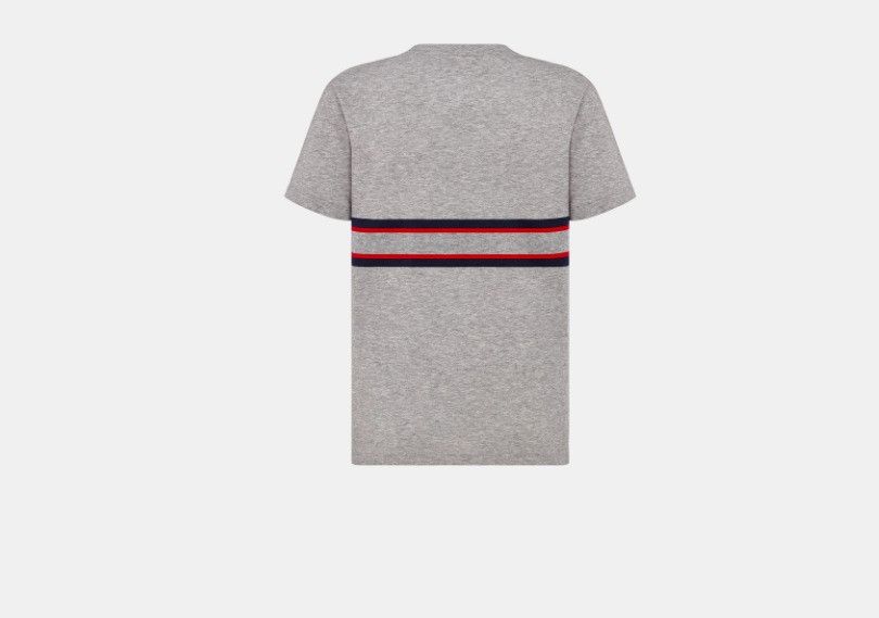 Dior o1w1db10425 143T04A T-Shirt in Grey Size L / US 10 / IT 46 - 2 Thumbnail