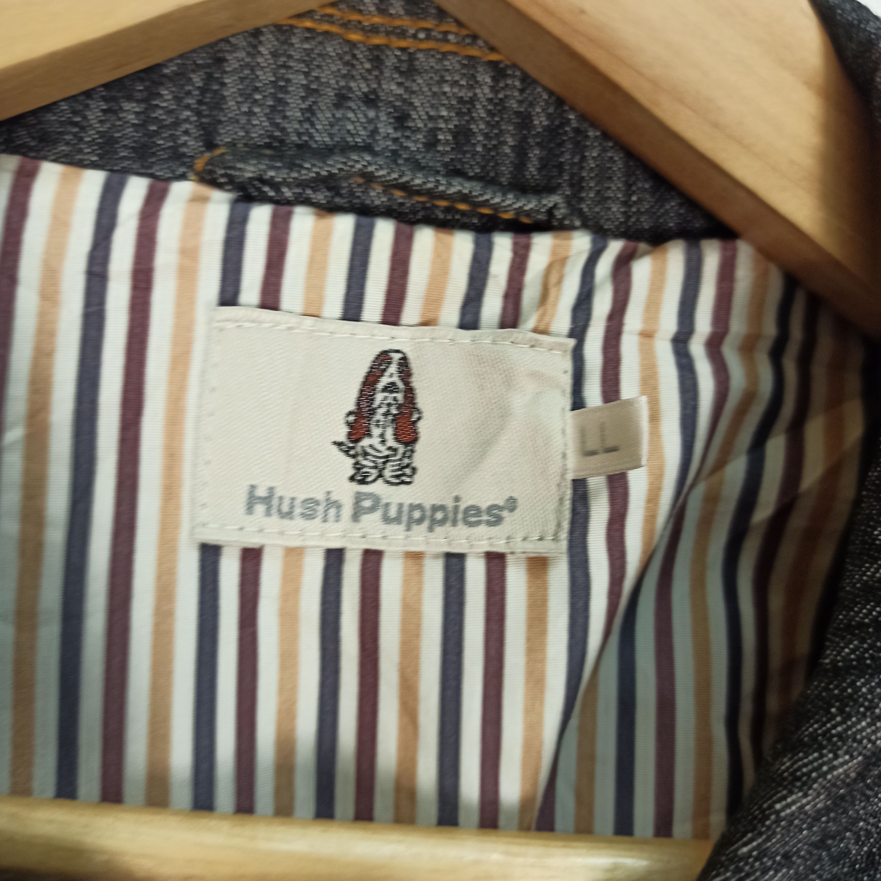 14th Addiction Hush Puppies Denim Jacket Like Jacket 14th Addiction/LGB Size US XL / EU 56 / 4 - 5 Thumbnail