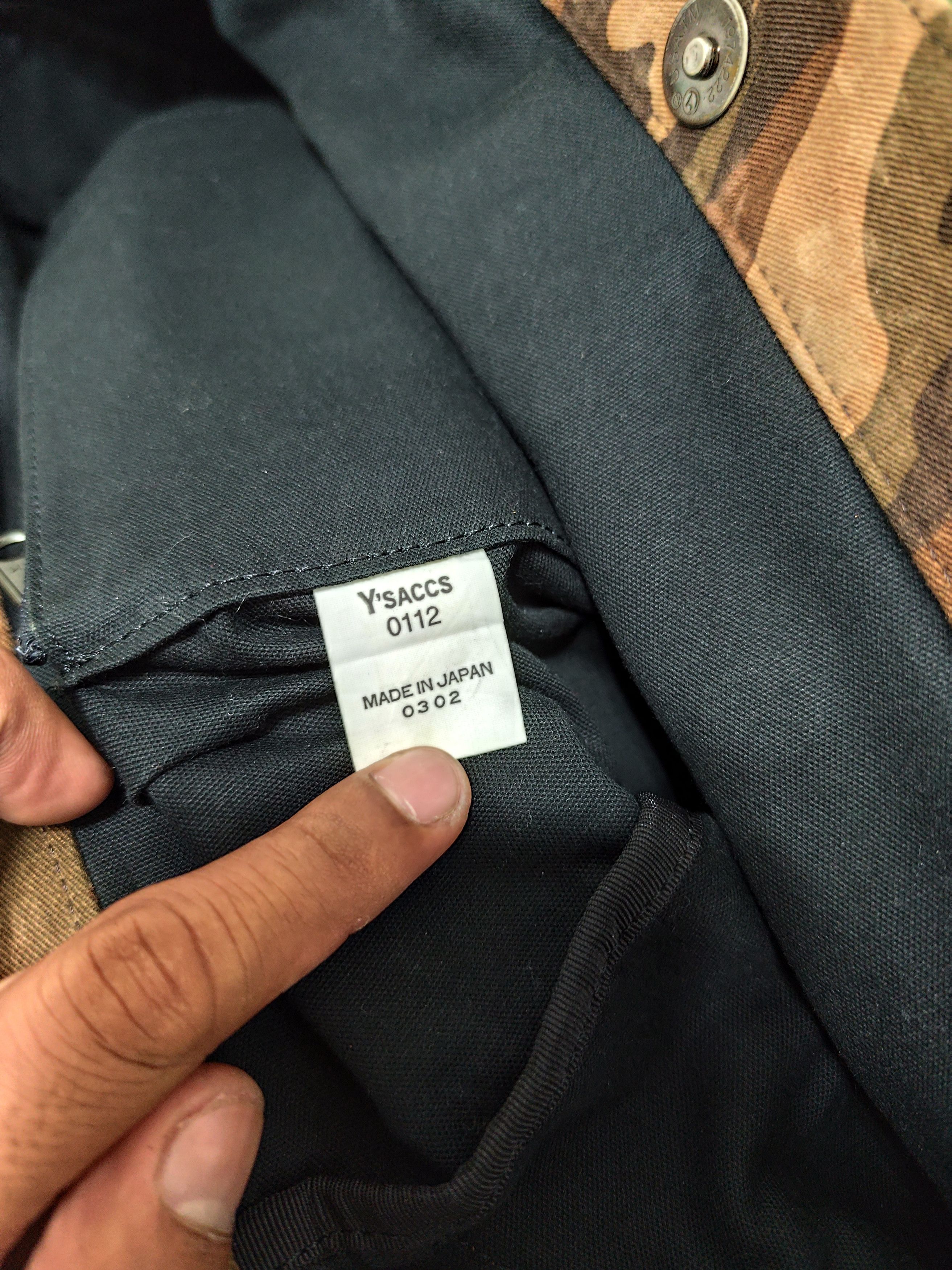 Yohji Yamamoto Vintage Yohji Yamamoto Signature Y'Saccs Camou Size ONE SIZE - 6 Thumbnail