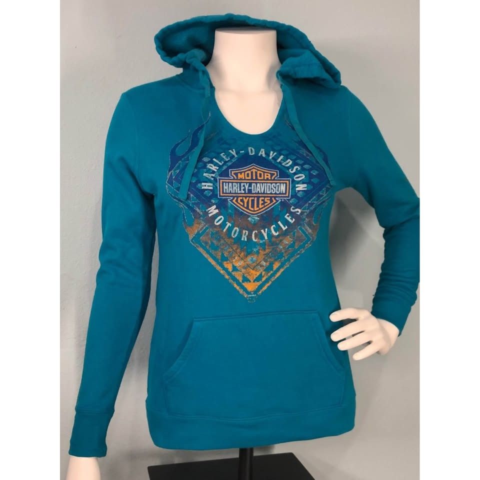 Harley Davidson Harley-Davidson Hoodie Small Women, Thick and Soft Fabric Size S / US 4 / IT 40 - 2 Thumbnail