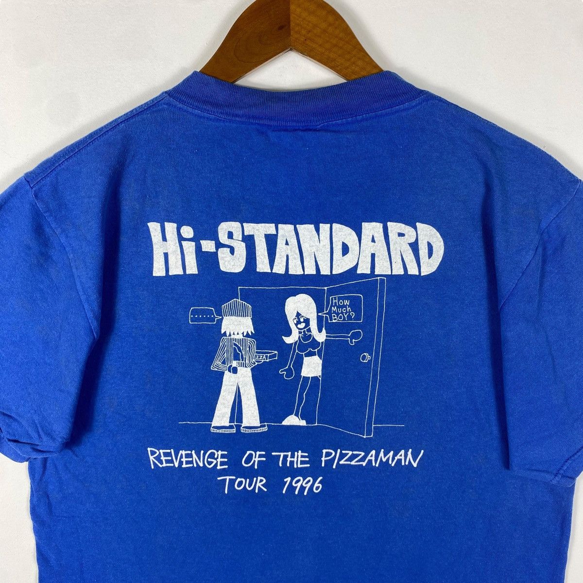 Vintage 90's Hi-STANDARD Revenge Of The Pizzaman Tour Tee