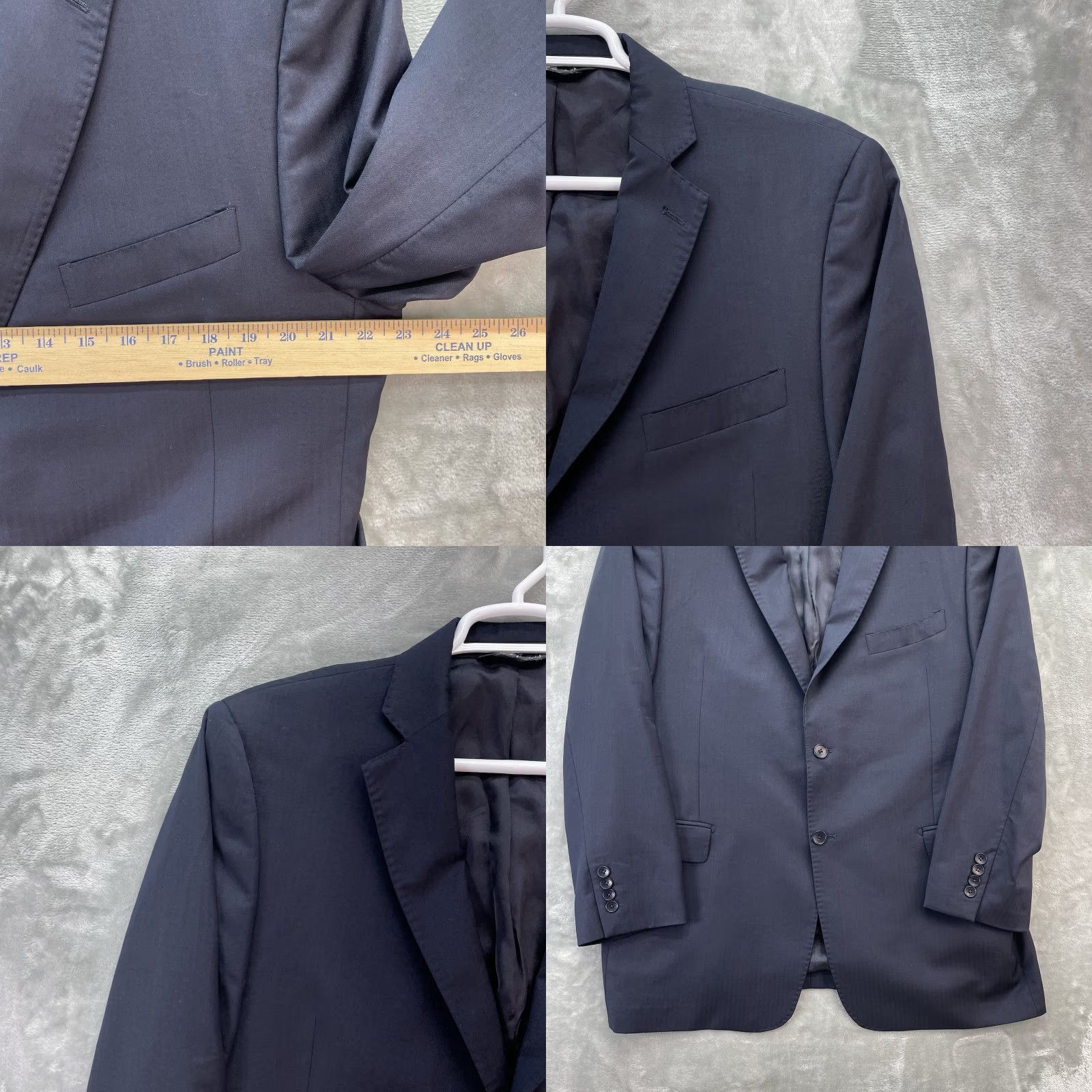 Ermenegildo Zegna Ermenegildo Zegna Blazer Men 44R Two Button Wool Silk Sport Coat Jacket Shirt? Size 44R - 8 Thumbnail