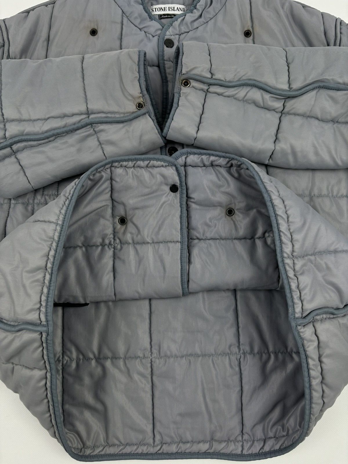 Massimo Osti STONE ISLAND Italy Army Dutch Rope Bomber Liner Coat Jacket Size US XL / EU 56 / 4 - 19 Thumbnail