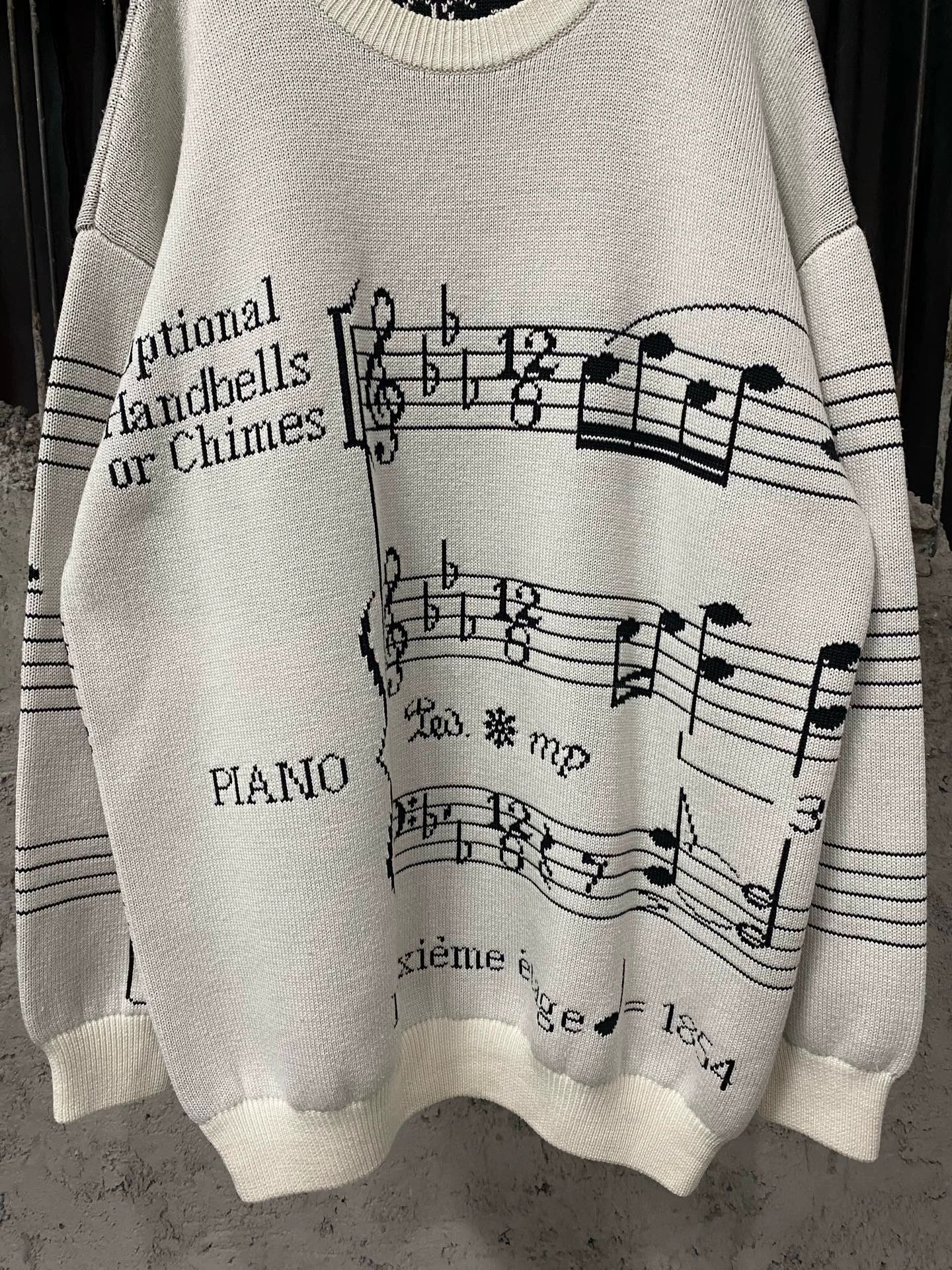 Louis Vuitton Louis Vuitton LV musical note sweater. Size: M. Size M / US 6-8 / IT 42-44 - 4 Thumbnail