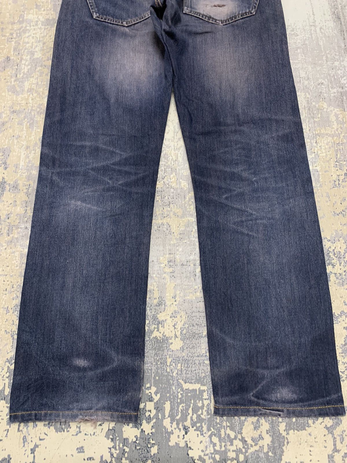 Japanese Brand Japanese Blue Standard Vintage Est. 1978 Faded Indigo Jeans Size US 32 / EU 48 - 11 Thumbnail