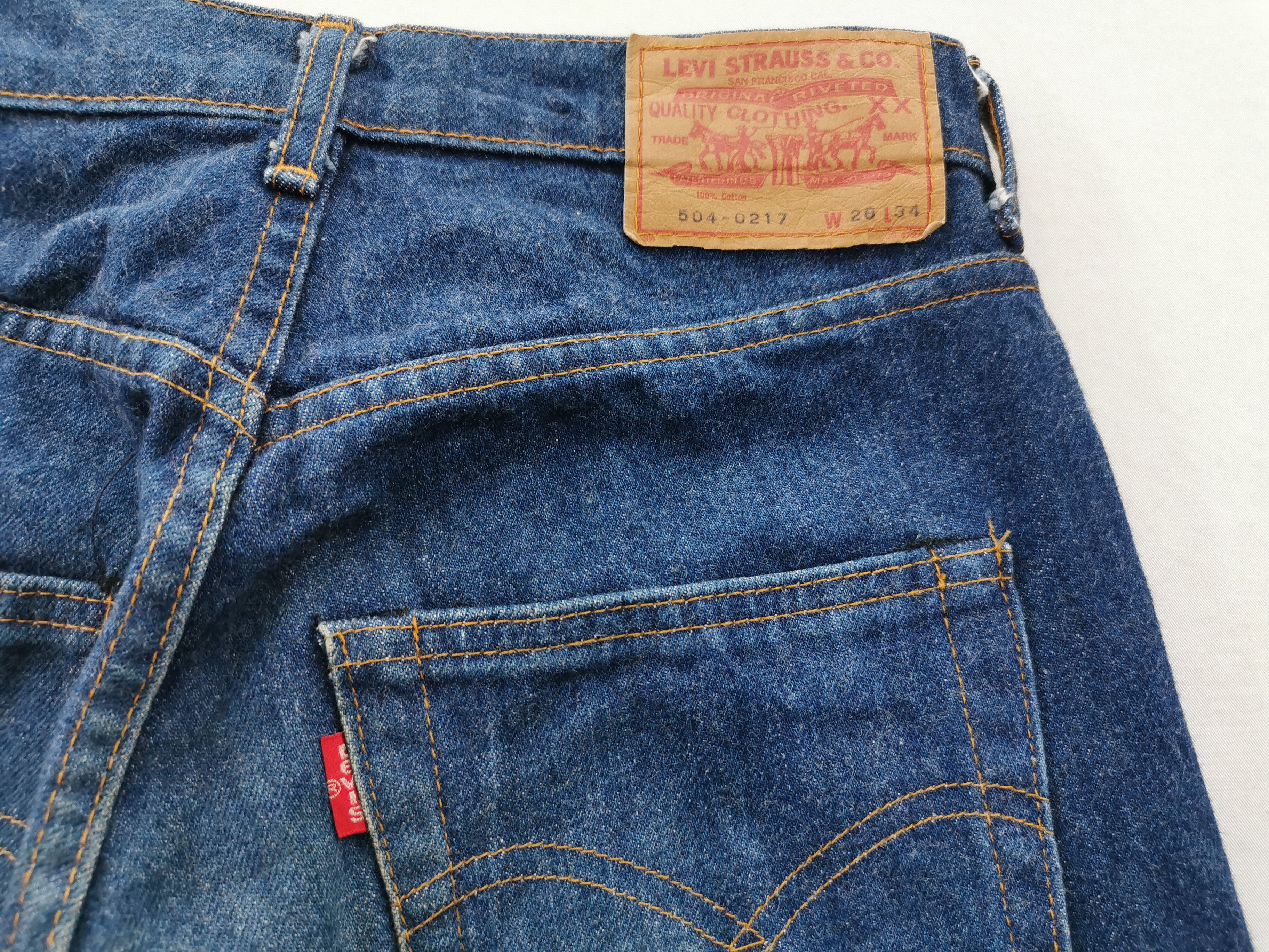 Levi's Vintage Levis Lot 504 Denim Made In Japan Size 25/29x34 Size 25" / US 0 / IT 36 - 7 Thumbnail