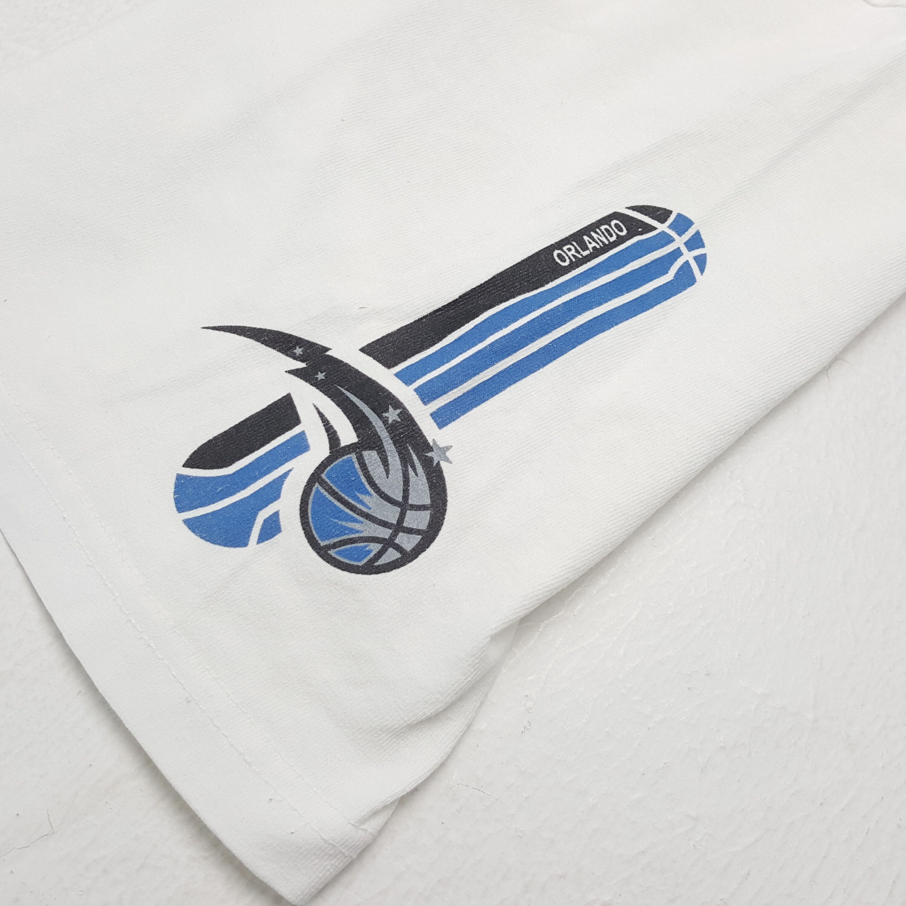 NBA × Nike × Vintage NIKE MAGIC ORLANDO Basketball NBA Center Logo Design Tshirt Size US XXL / EU 58 / 5 - 5 Thumbnail