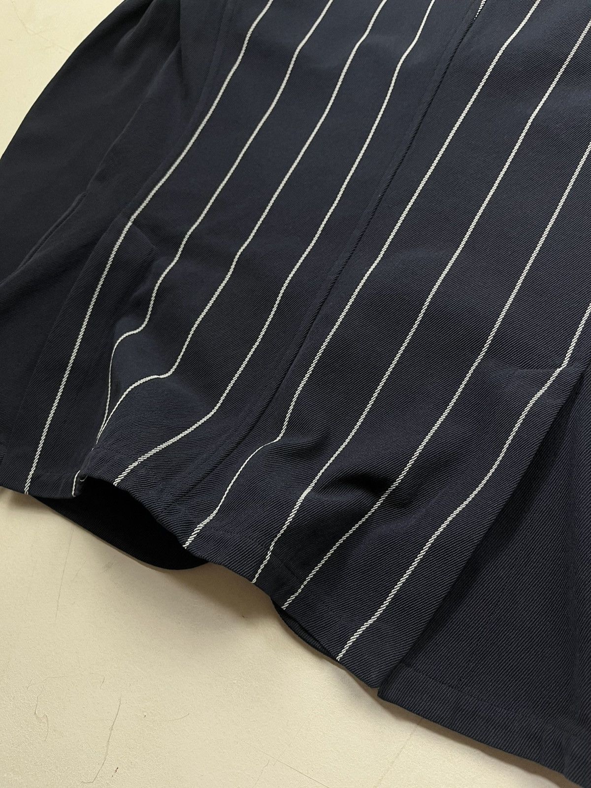 Hermes Vintage Hermès Striped Back Jacket Size XL / US 12-14 / IT 48-50 - 21 Thumbnail