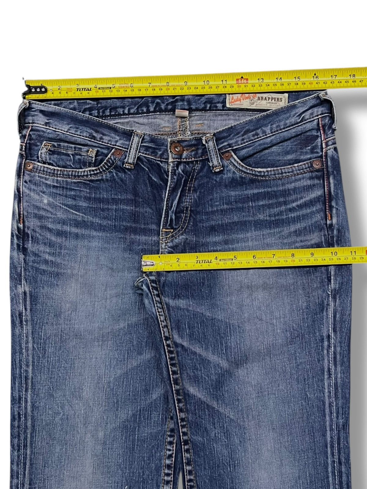Japanese Brand Bootcut Lady Vintage Brapper’s The Honey Bee Japan Size 33" - 18 Thumbnail