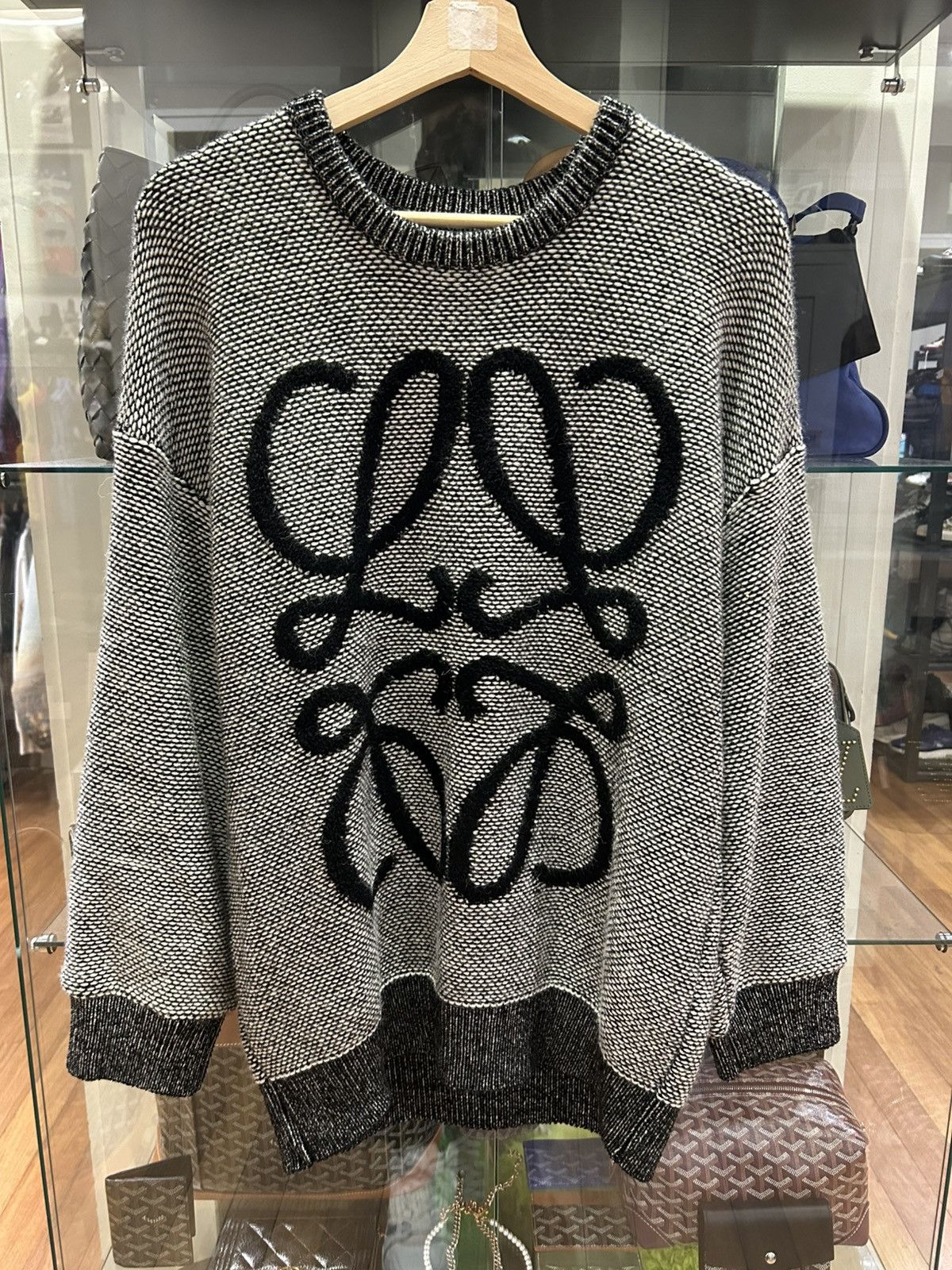 Loewe Loewe Anagram Knit Sweater Size US S / EU 44-46 / 1 - 1 Thumbnail