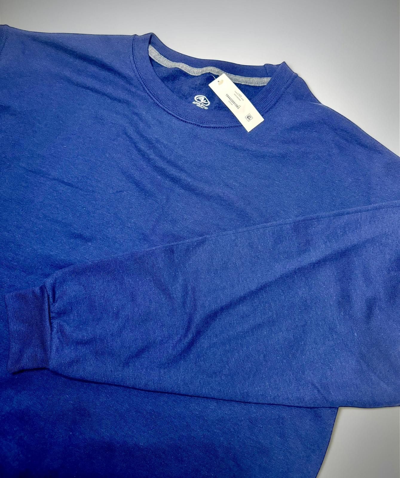Unknown London Basic Blue Crewneck Sweatshirt Size US L / EU 52-54 / 3 - 4 Thumbnail