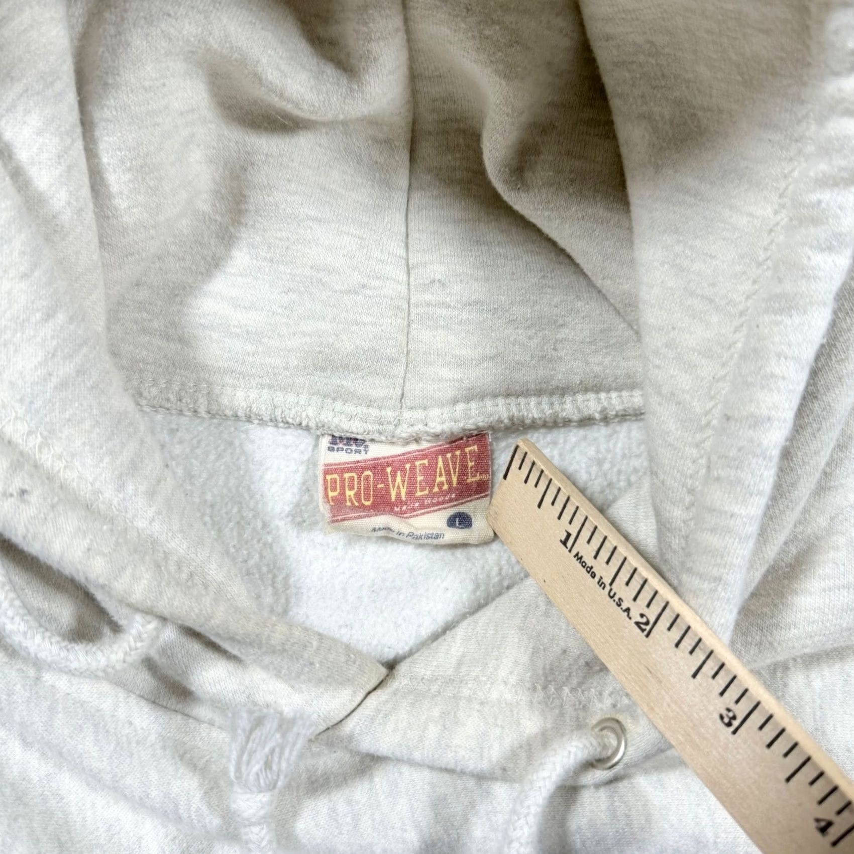 Vintage VINTAGE Air Force Embroidered Pro Weave Hoodie Sweatshirt Pullover Mens Large Size US L / EU 52-54 / 3 - 2 Thumbnail
