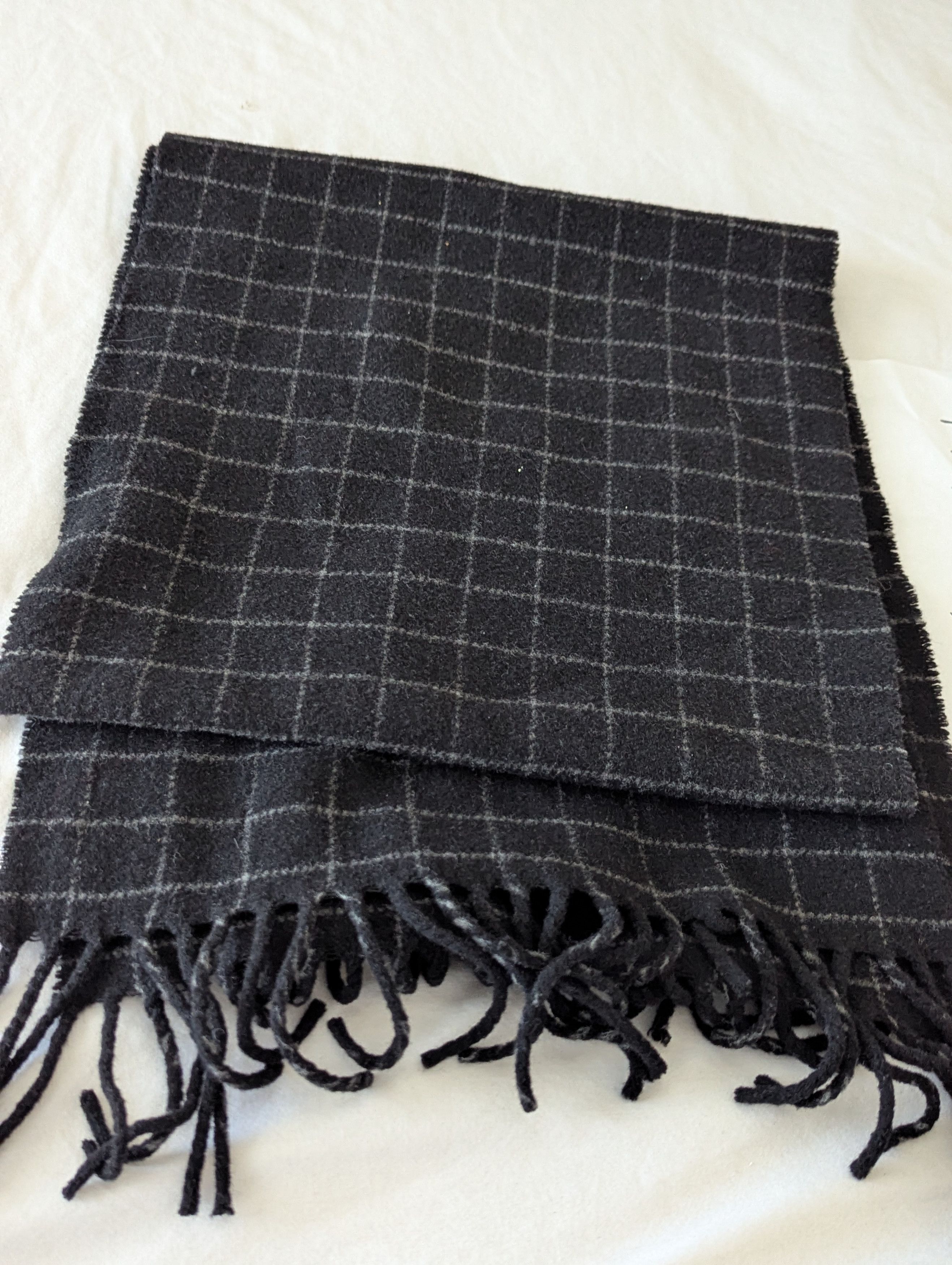 Polo Ralph Lauren Black wool Scarves Size ONE SIZE - 2 Thumbnail